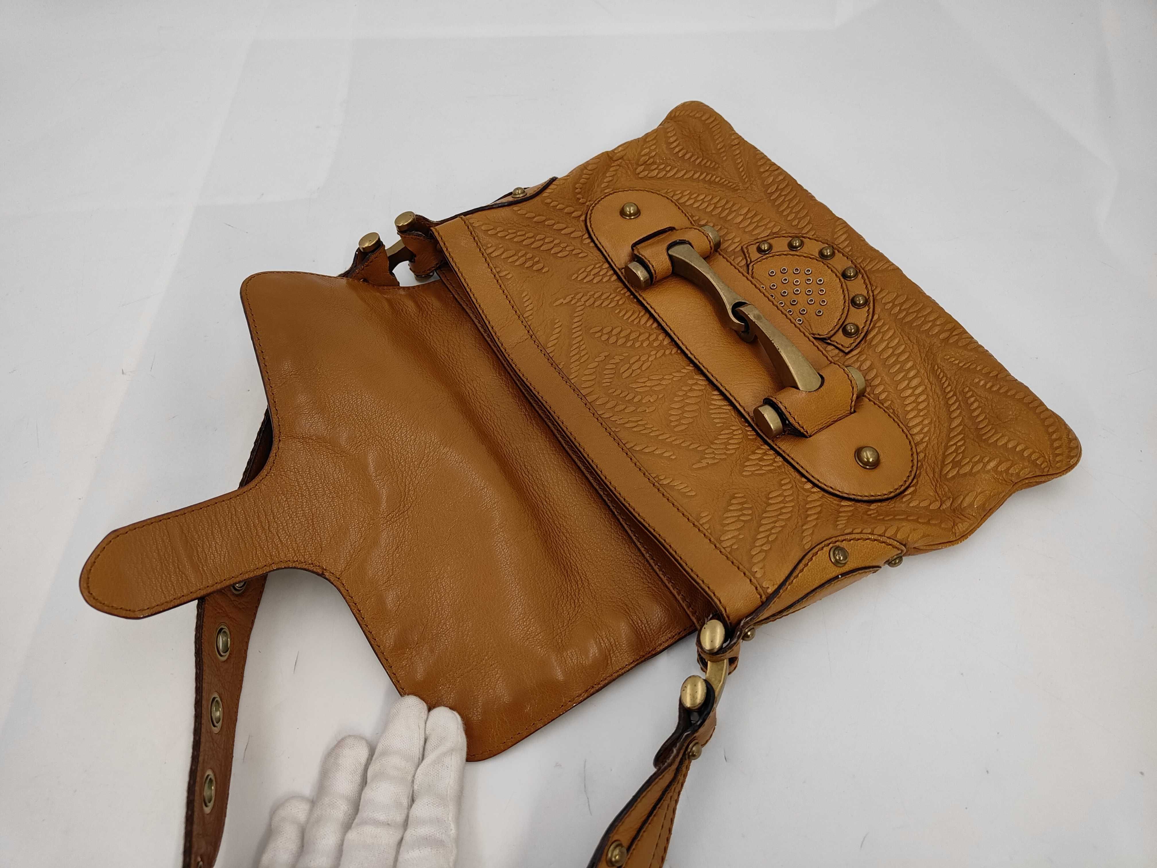 Horsebit Leather Studded Shoulder Bag 144010 — view 8