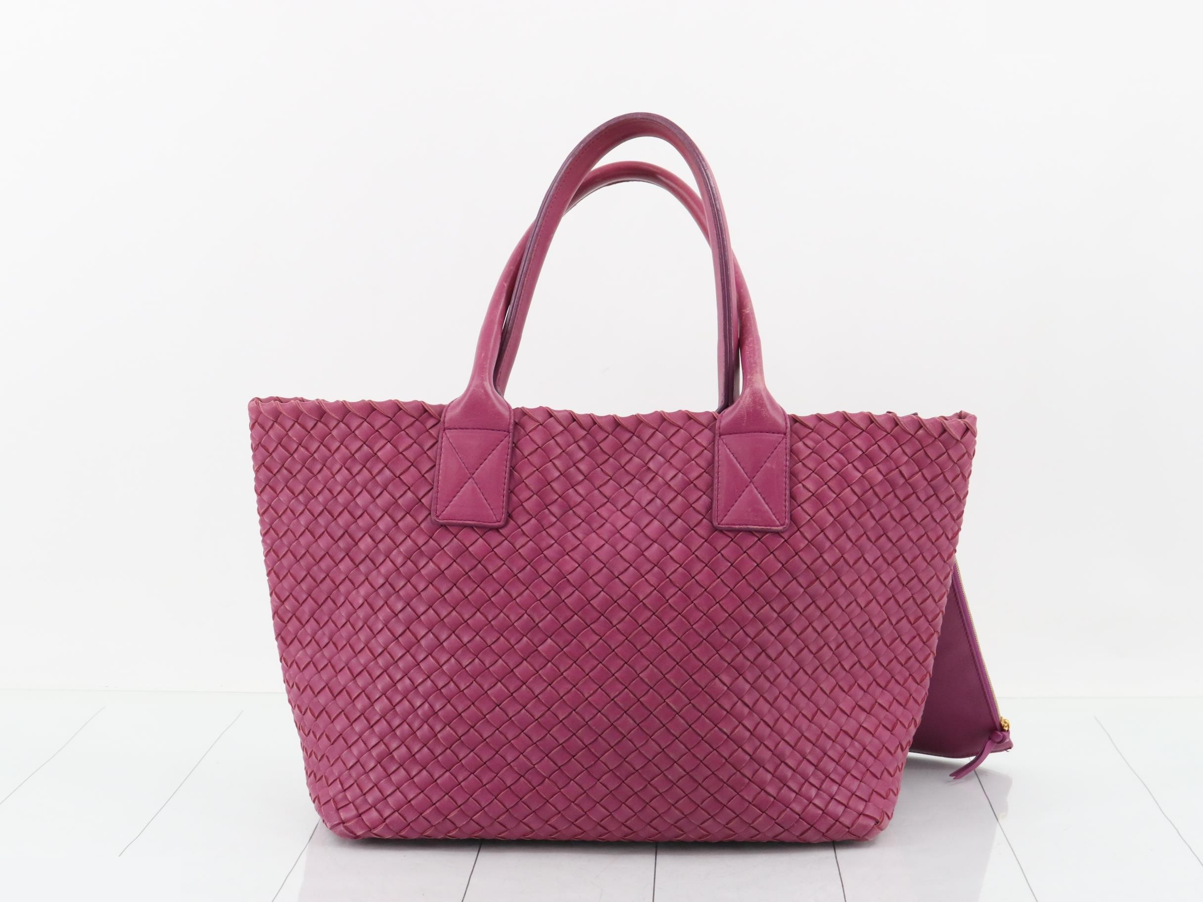 Intrecciato (bag) - Tote bag - Purple — view 2