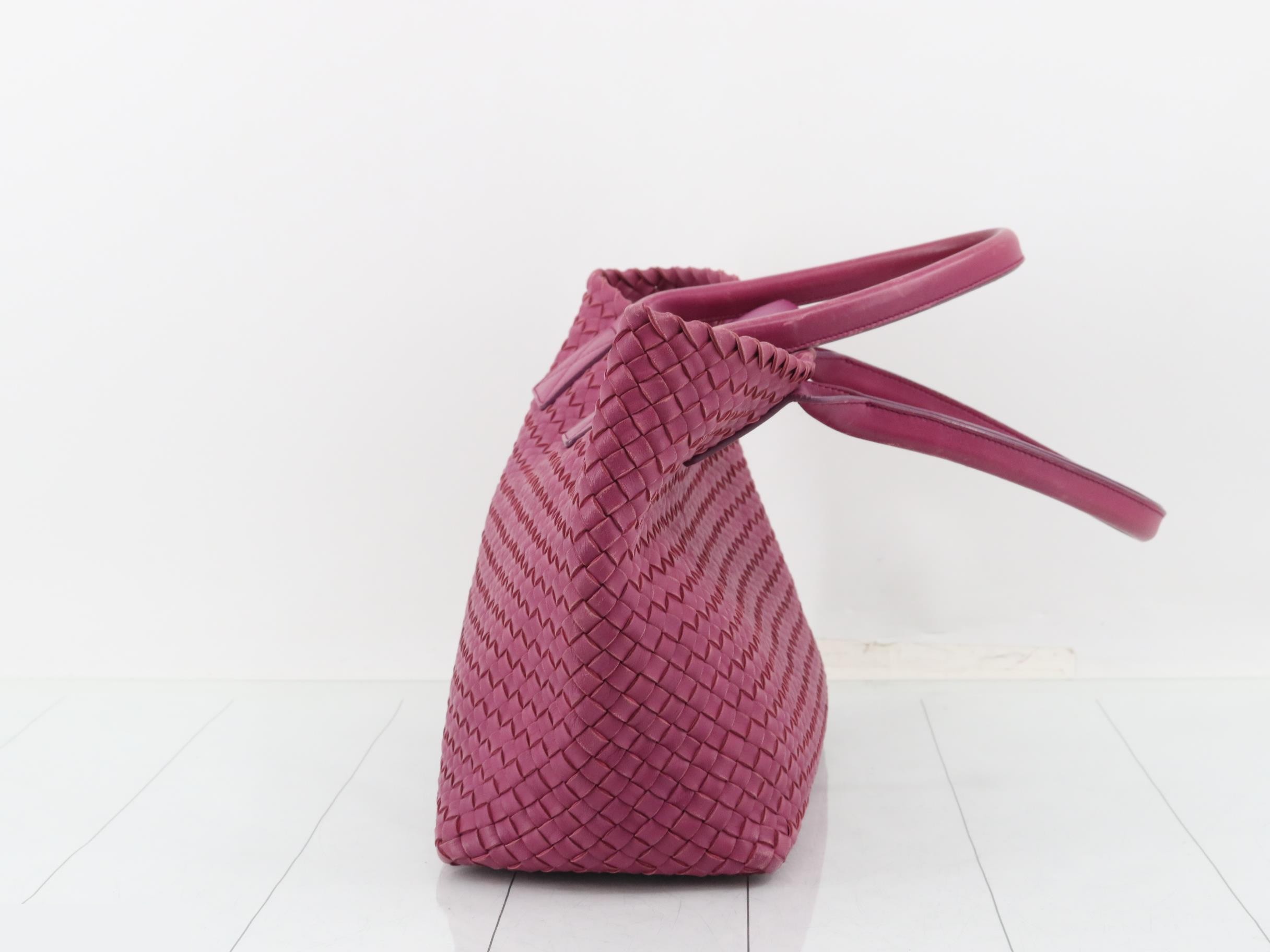 Intrecciato (bag) - Tote bag - Purple — view 4