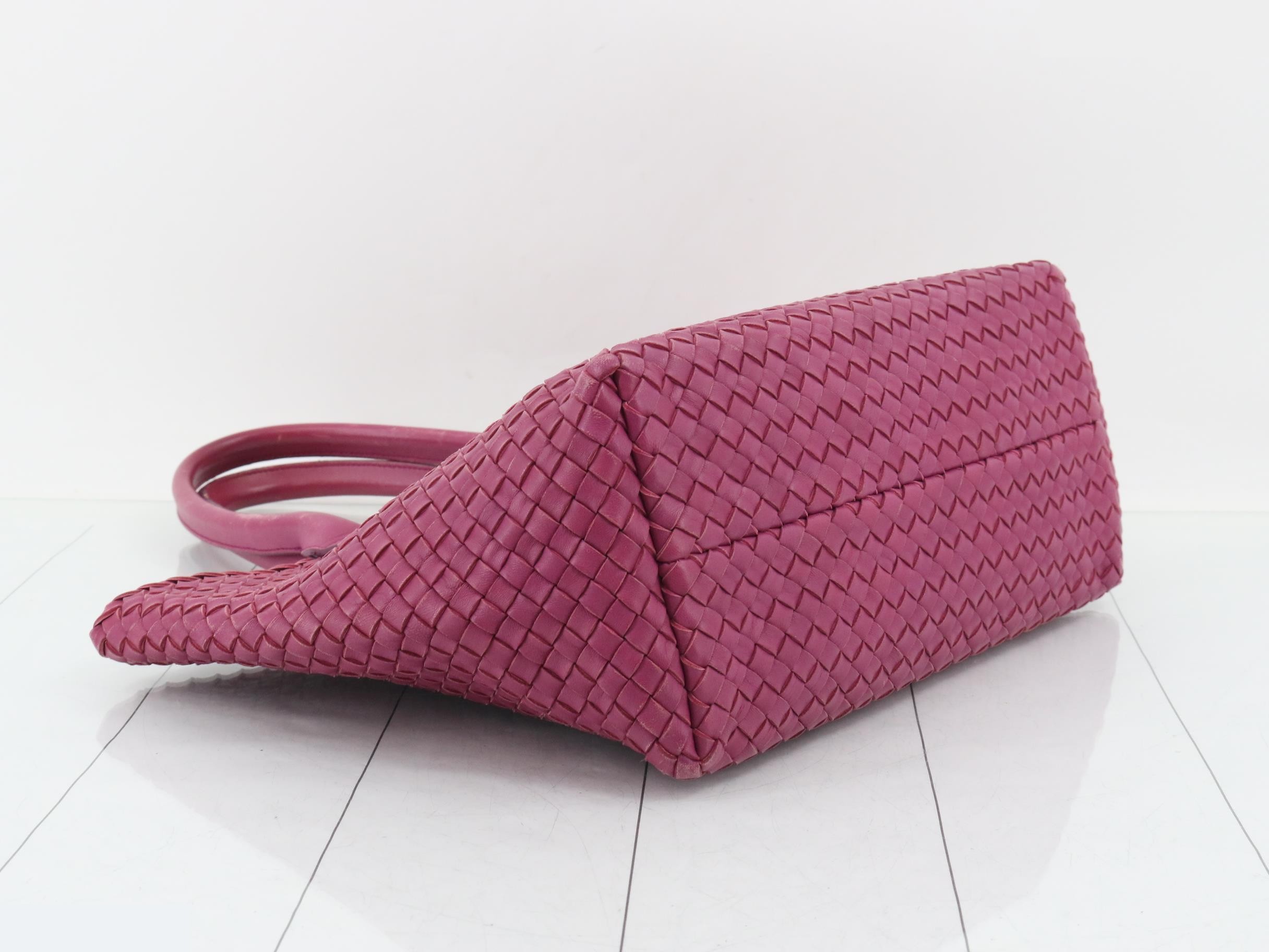 Intrecciato (bag) - Tote bag - Purple — view 5