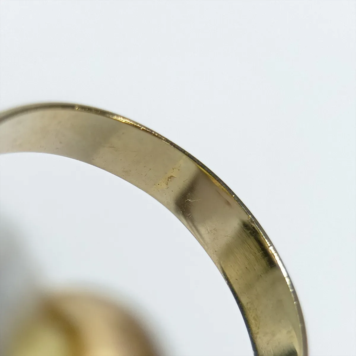 Trinity Ring 750 (YG x PG x WG) 6.5g Size 48 O6904J (Sold finish, some holes, — view 4