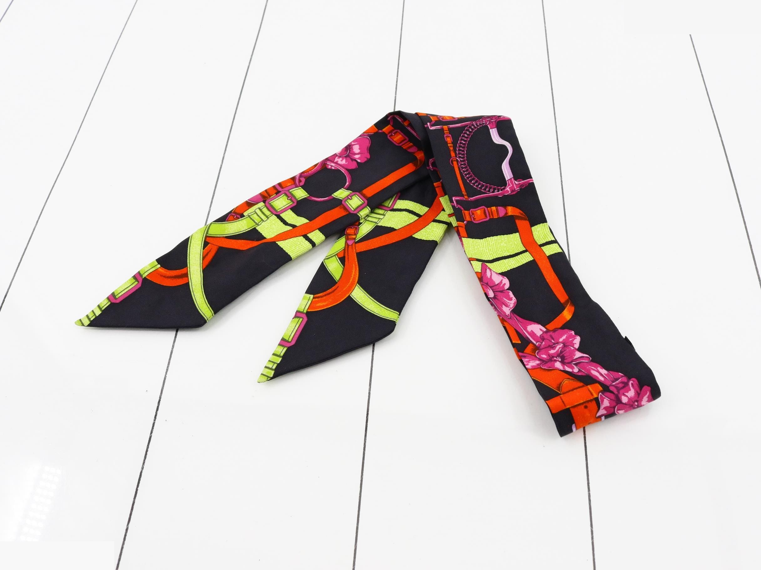 Silk Twilly Scarf — view 2