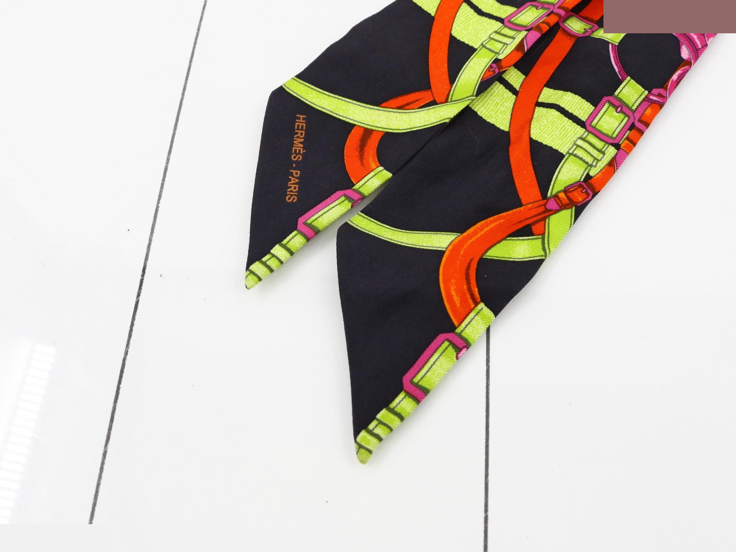 Silk Twilly Scarf — view 3