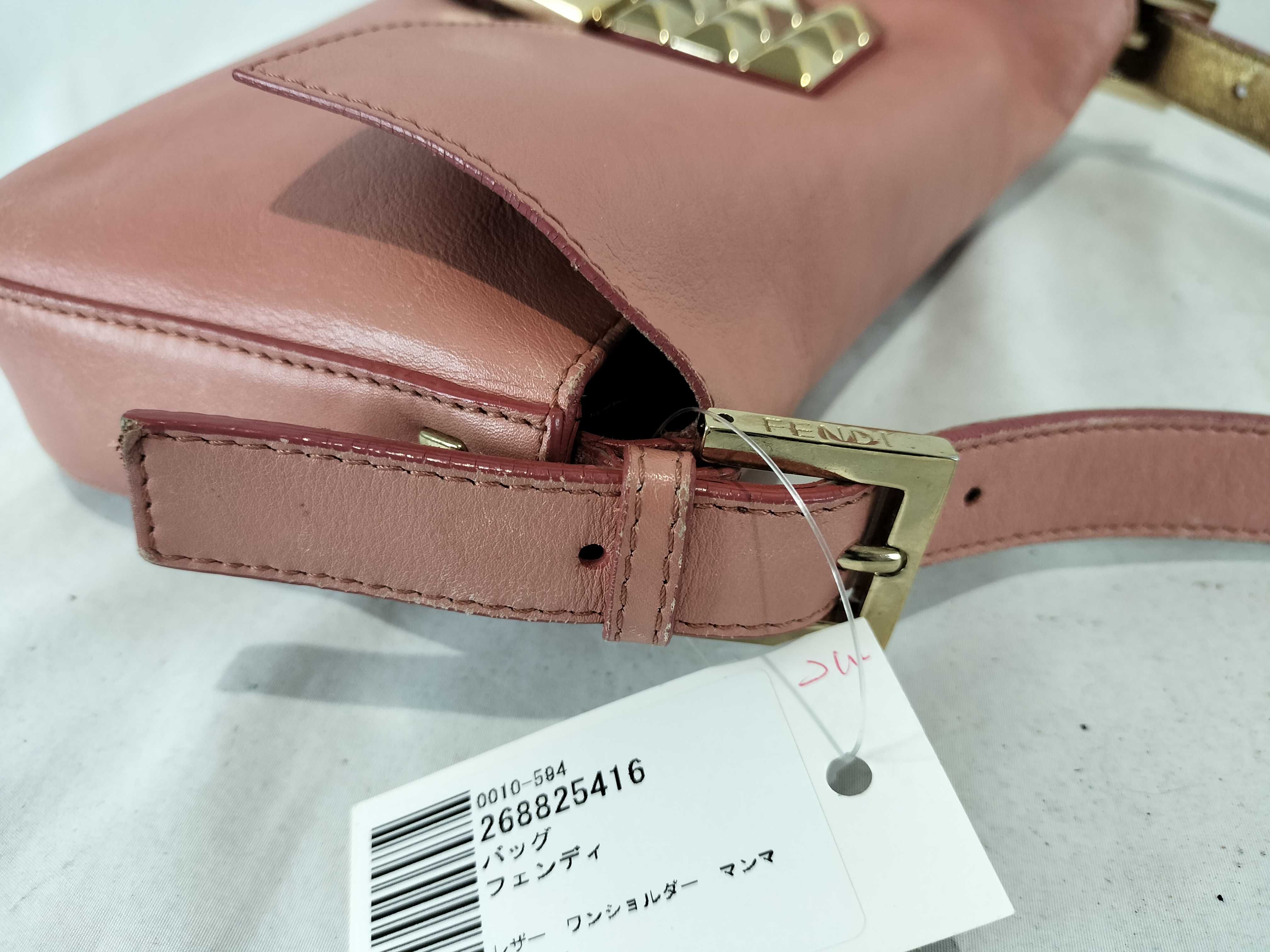 Leather One-Shoulder Mamma Dodds Handbag — view 6