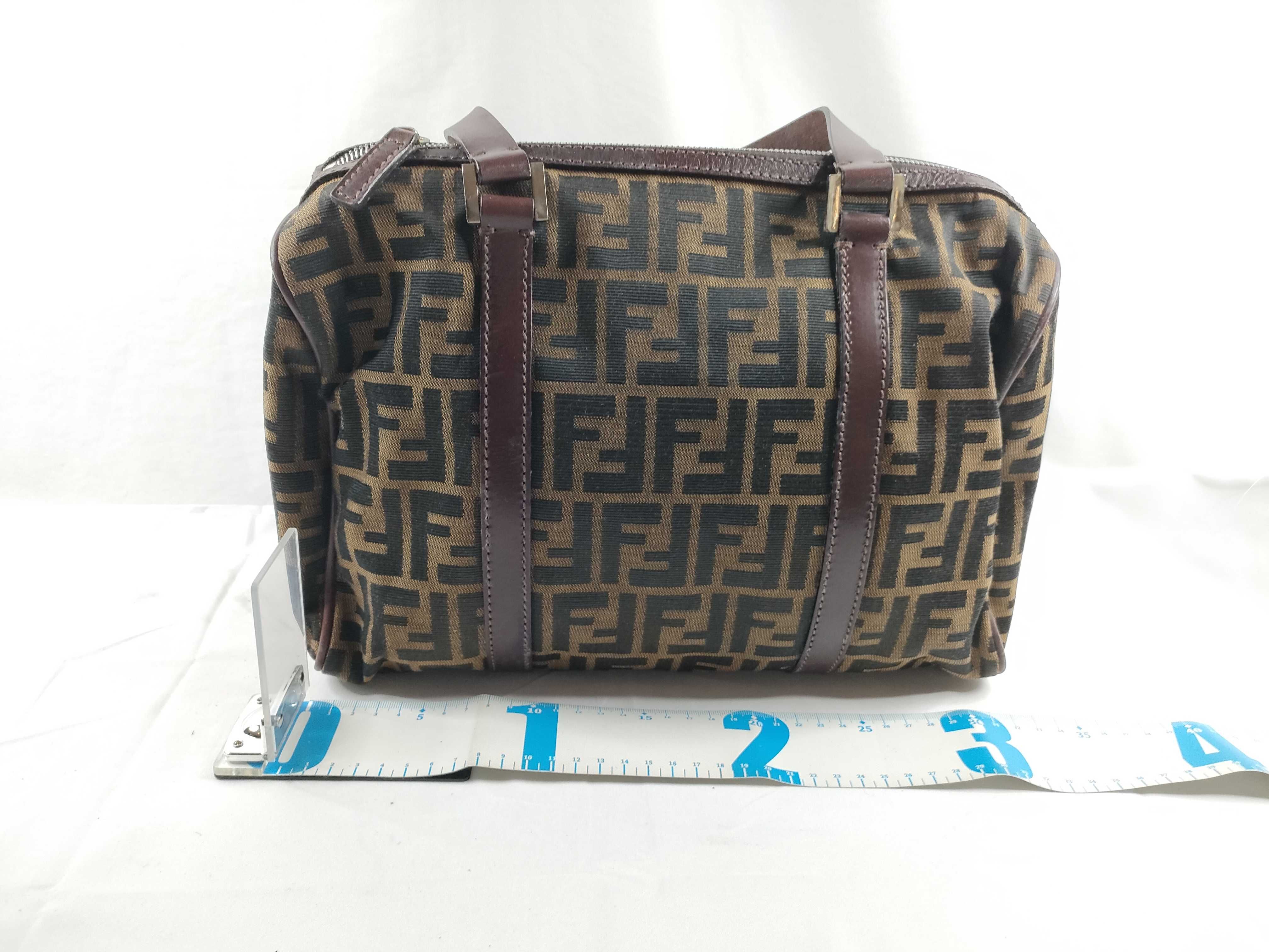 Zucca pattern Fendi Boston bag Zucca Boston bag — view 2