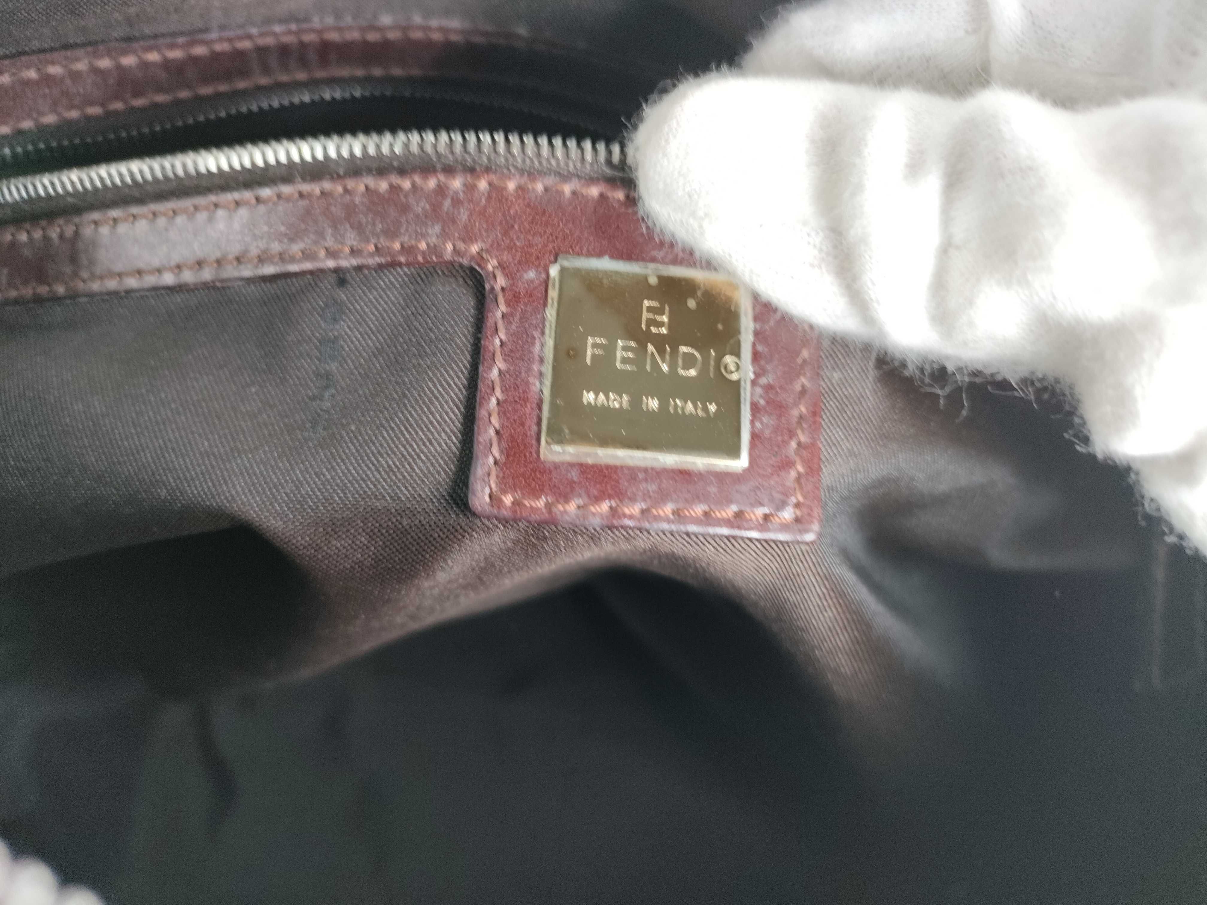 Zucca pattern Fendi Boston bag Zucca Boston bag — view 13