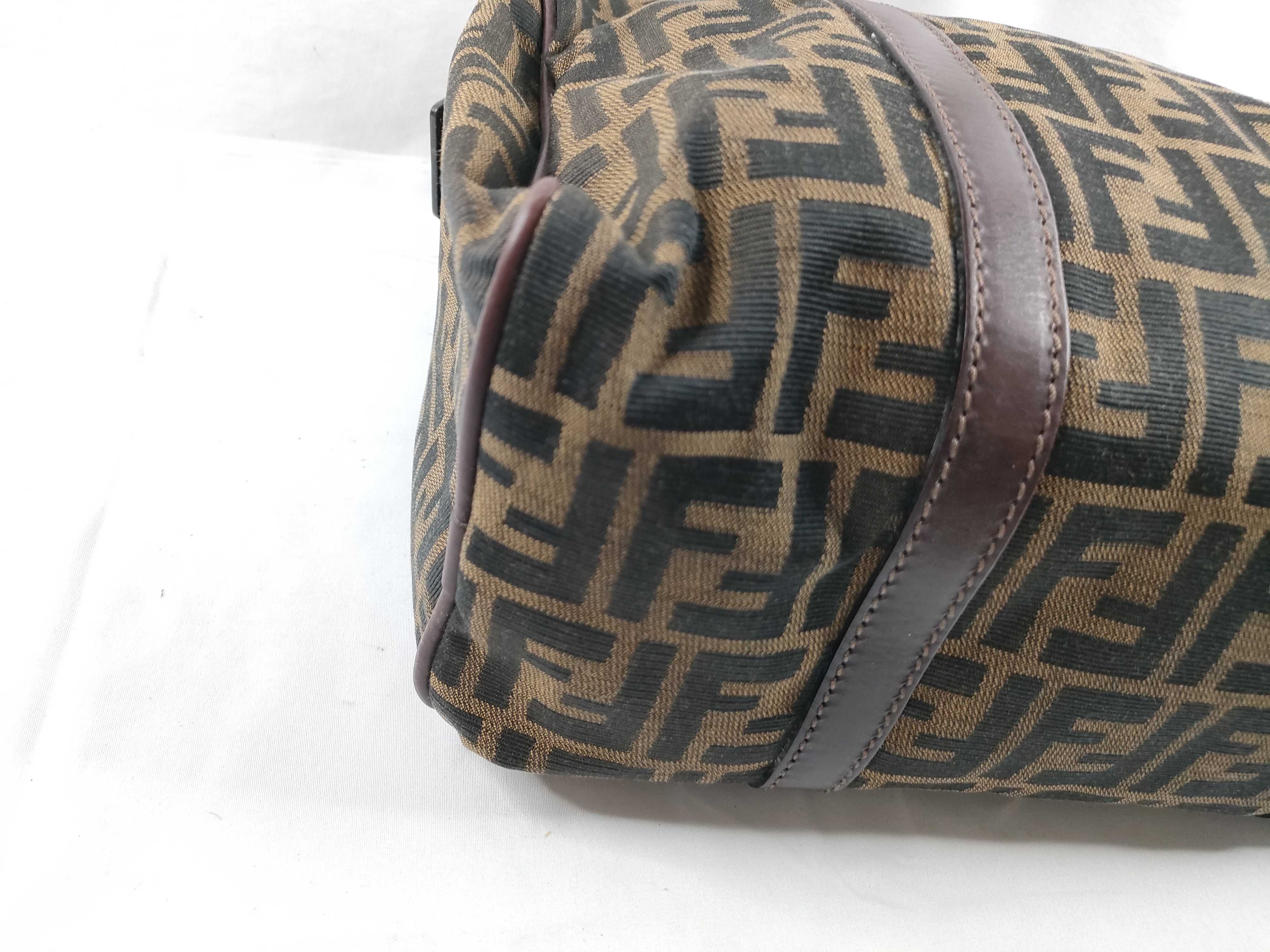 Zucca pattern Fendi Boston bag Zucca Boston bag — view 3