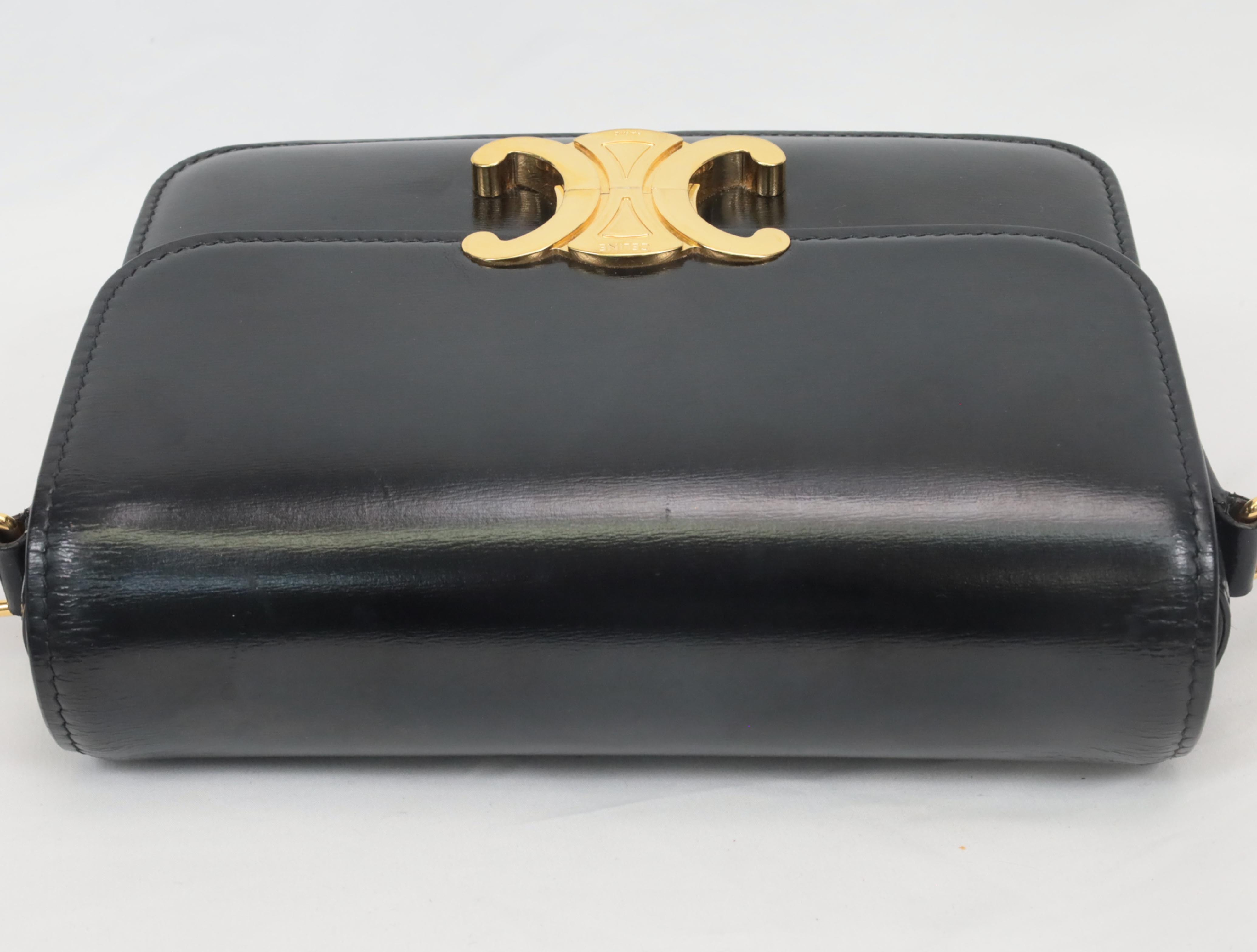 Calf Triomphe Teen Shoulder Bag — view 6