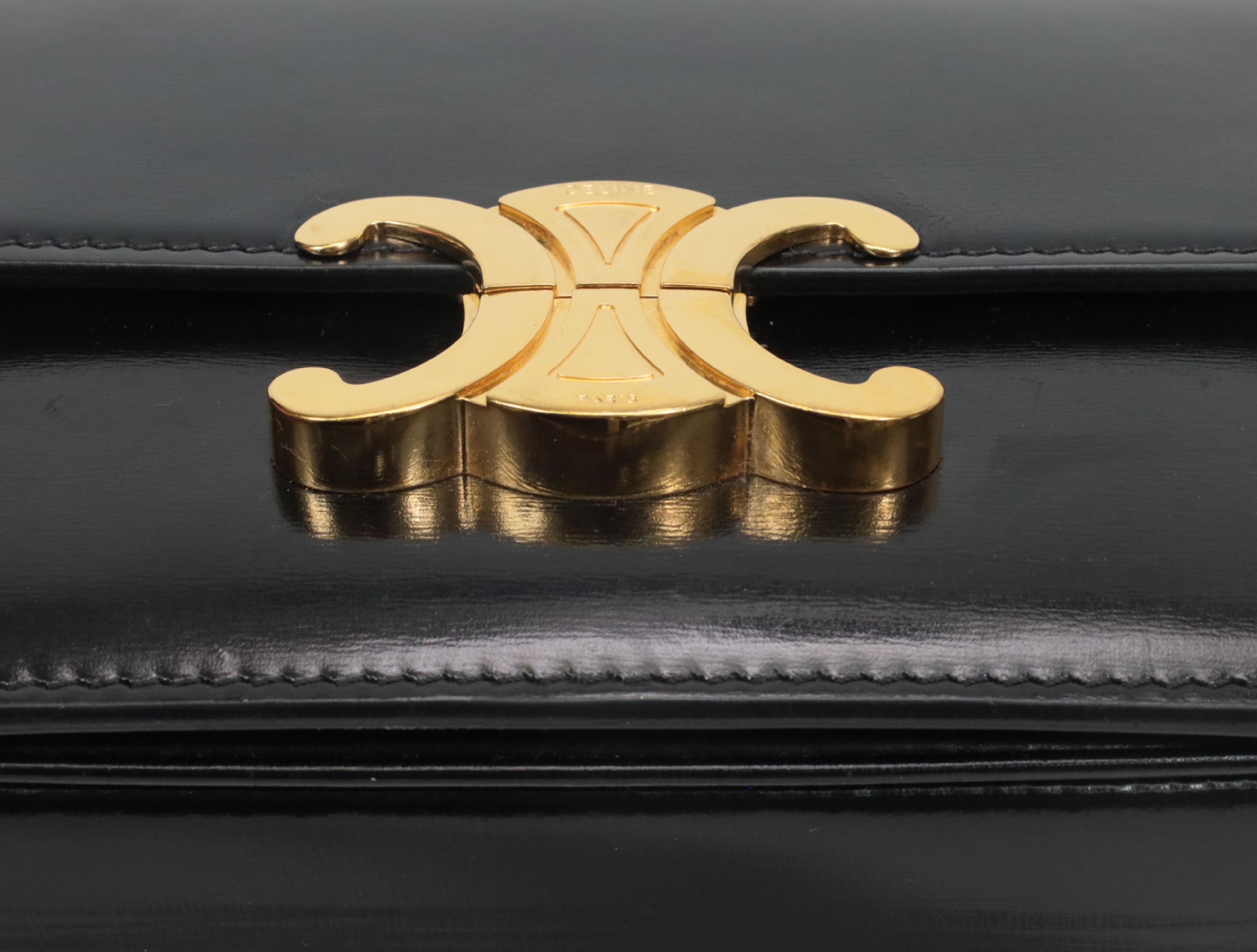 Calf Triomphe Teen Shoulder Bag — view 7