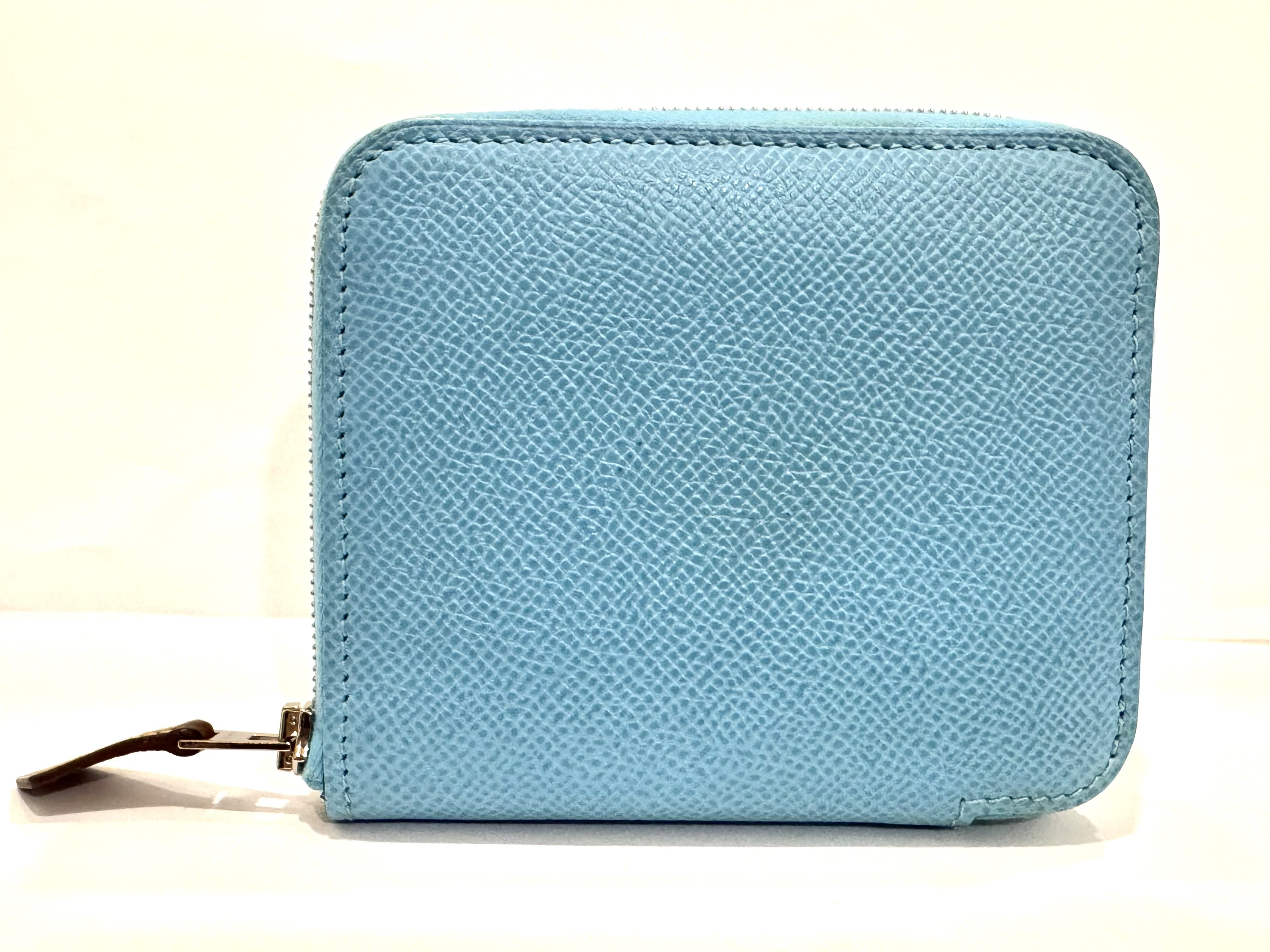 Azap Silk In Compact Wallet, Veau Epsom Leather, U-stamp — view 2