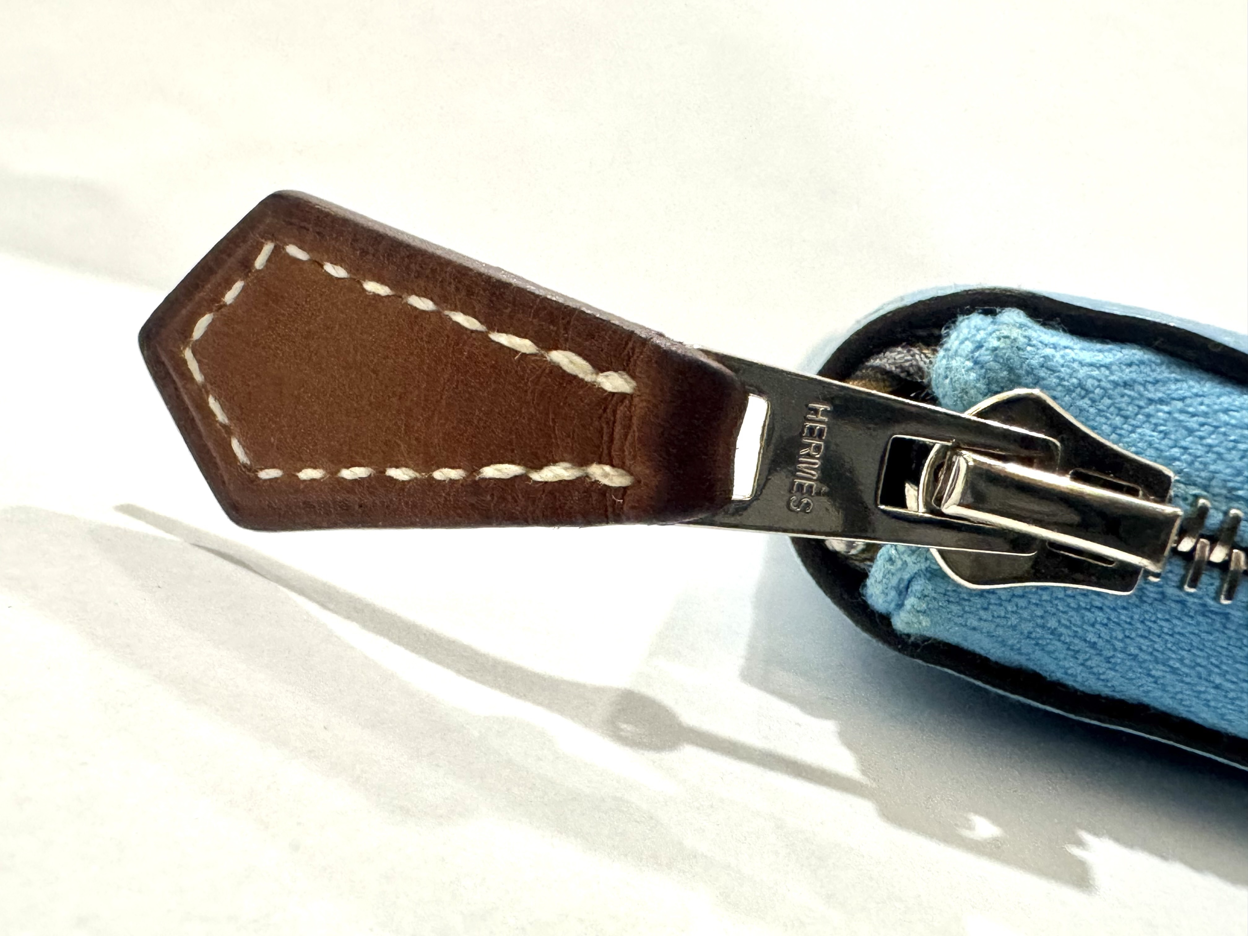 Azap Silk In Compact Wallet, Veau Epsom Leather, U-stamp — view 7