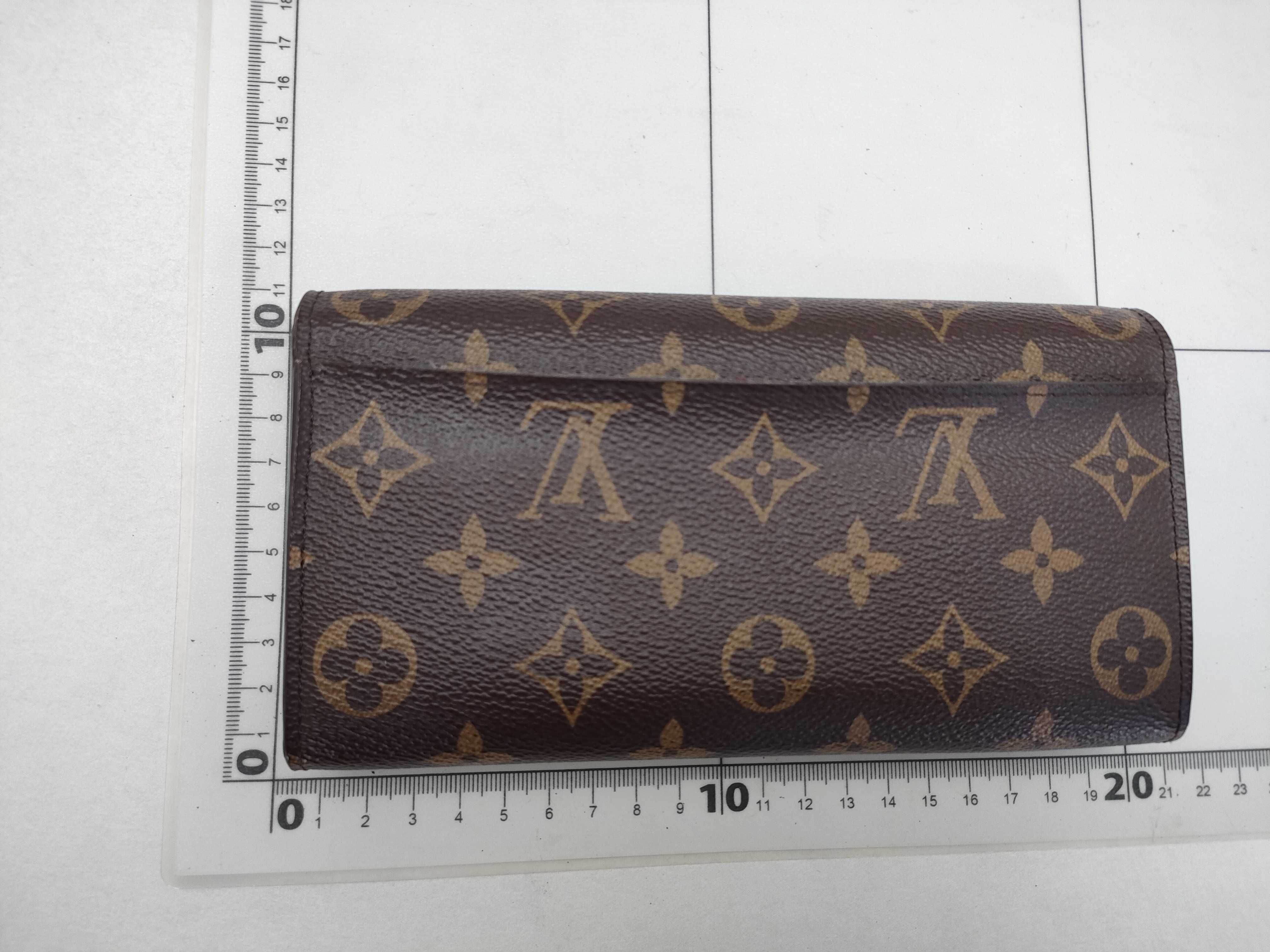 Monogram Portefeuille Sarah Fuchsia Pink Wallet — view 2