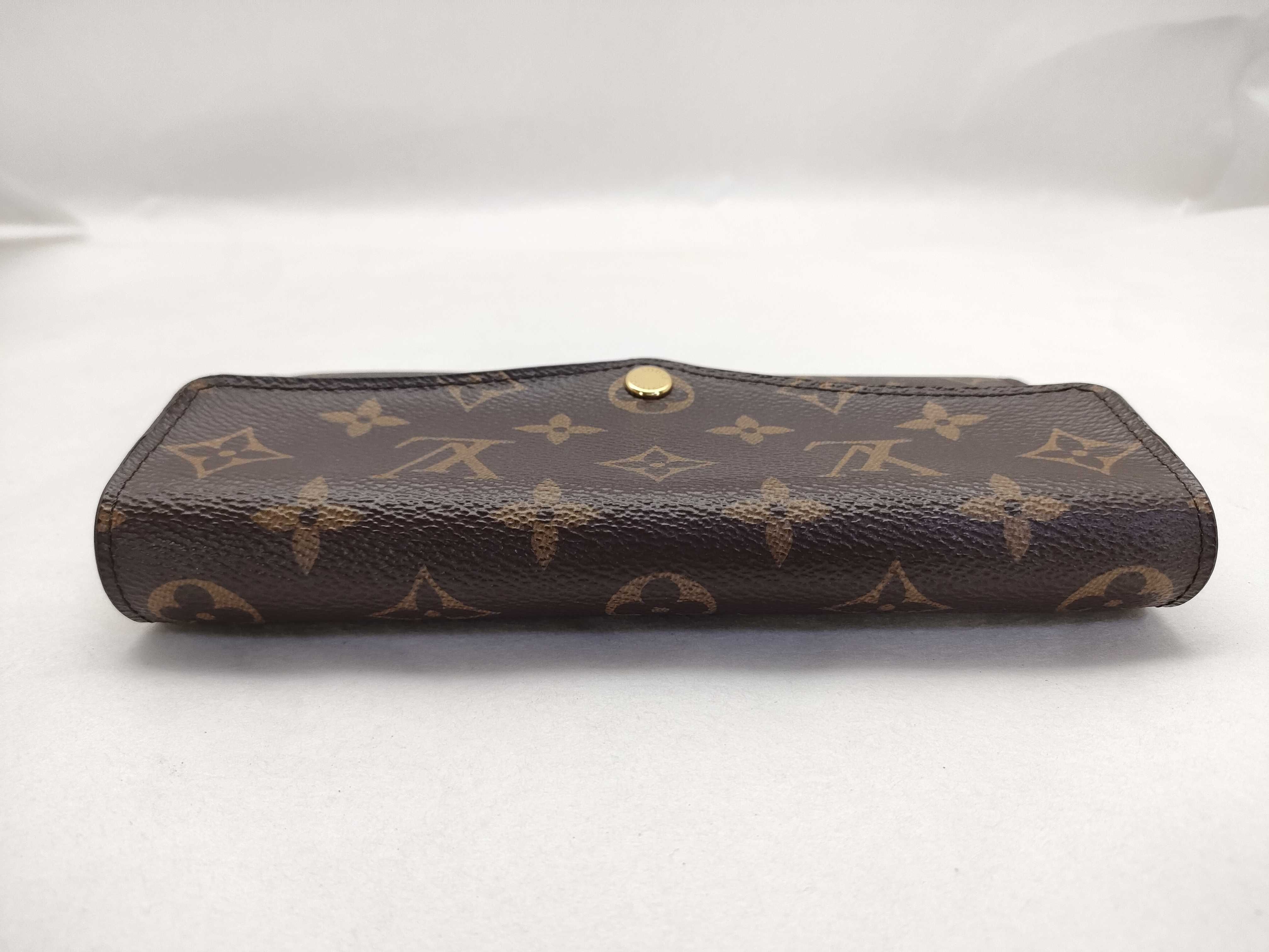 Monogram Portefeuille Sarah Fuchsia Pink Wallet — view 6