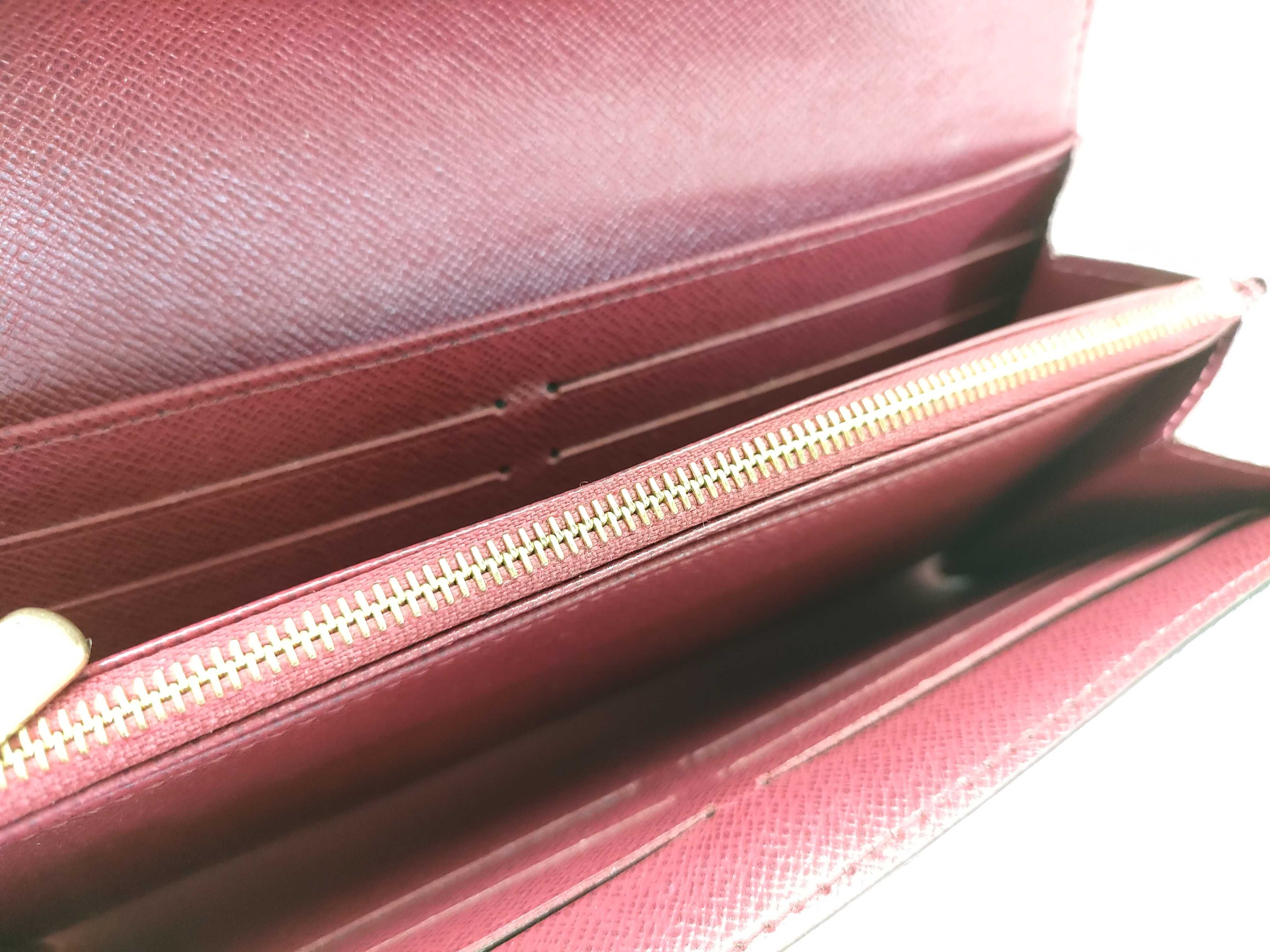 Monogram Portefeuille Sarah Fuchsia Pink Wallet — view 7
