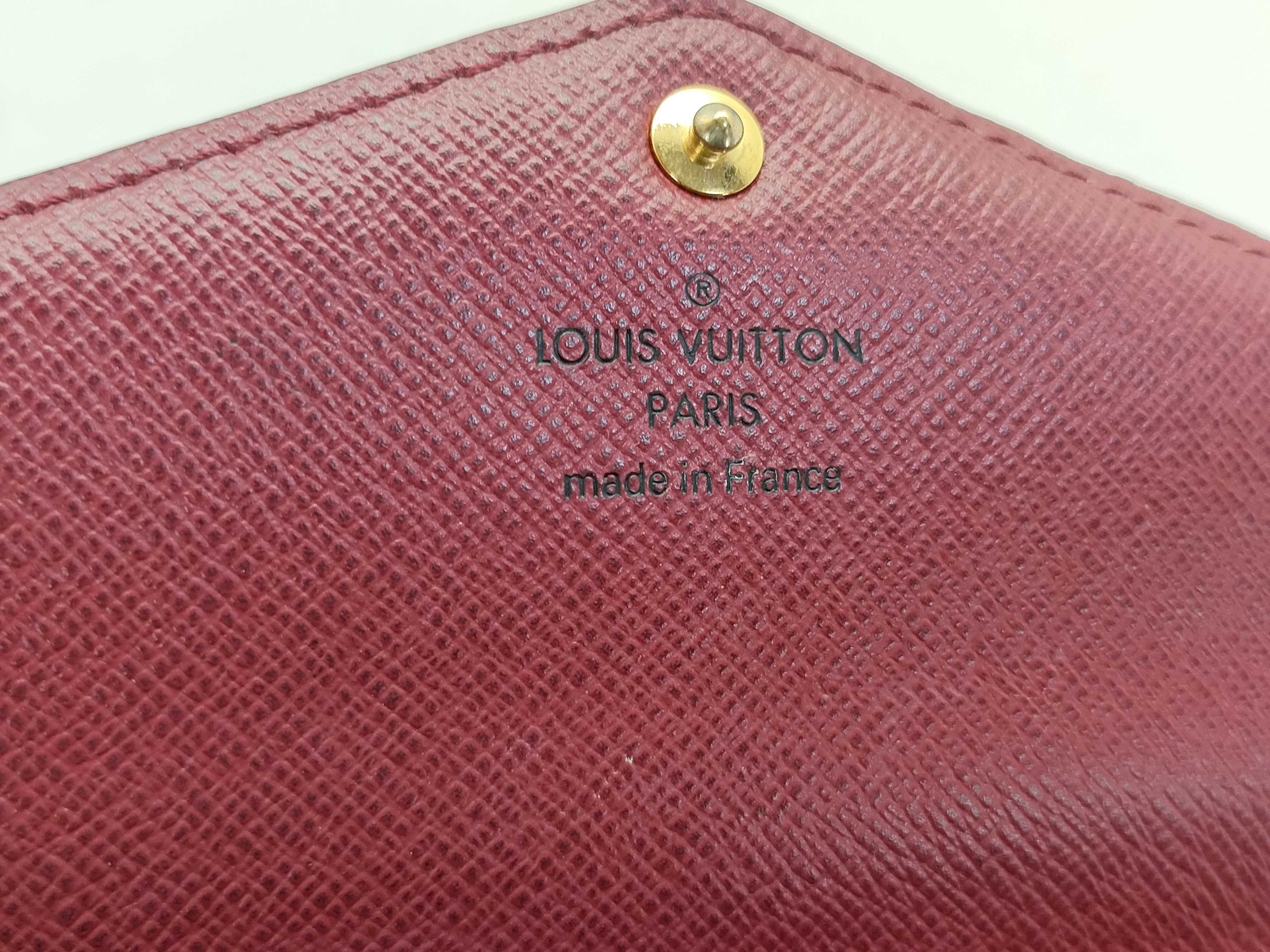 Monogram Portefeuille Sarah Fuchsia Pink Wallet — view 8