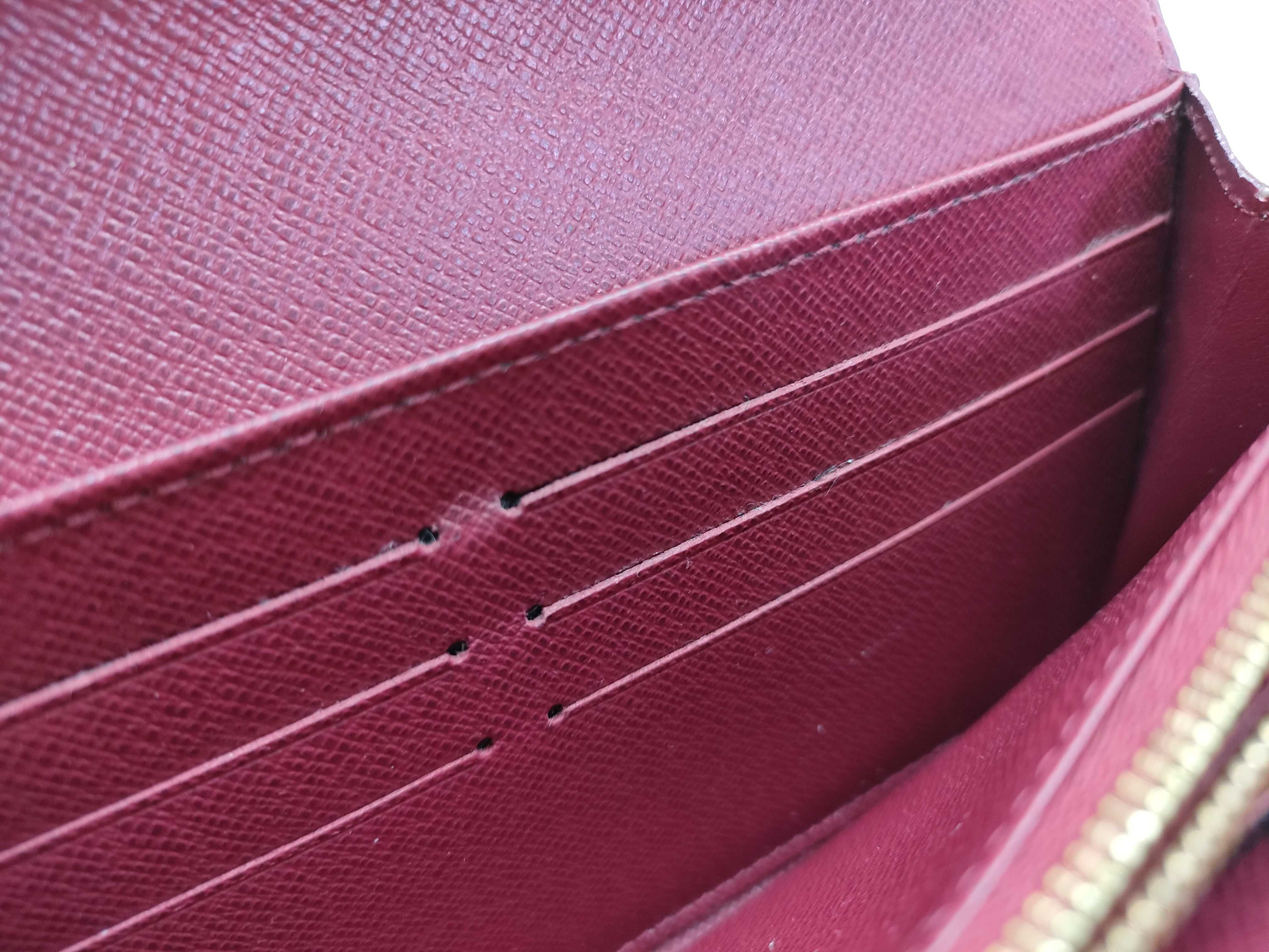 Monogram Portefeuille Sarah Fuchsia Pink Wallet — view 10