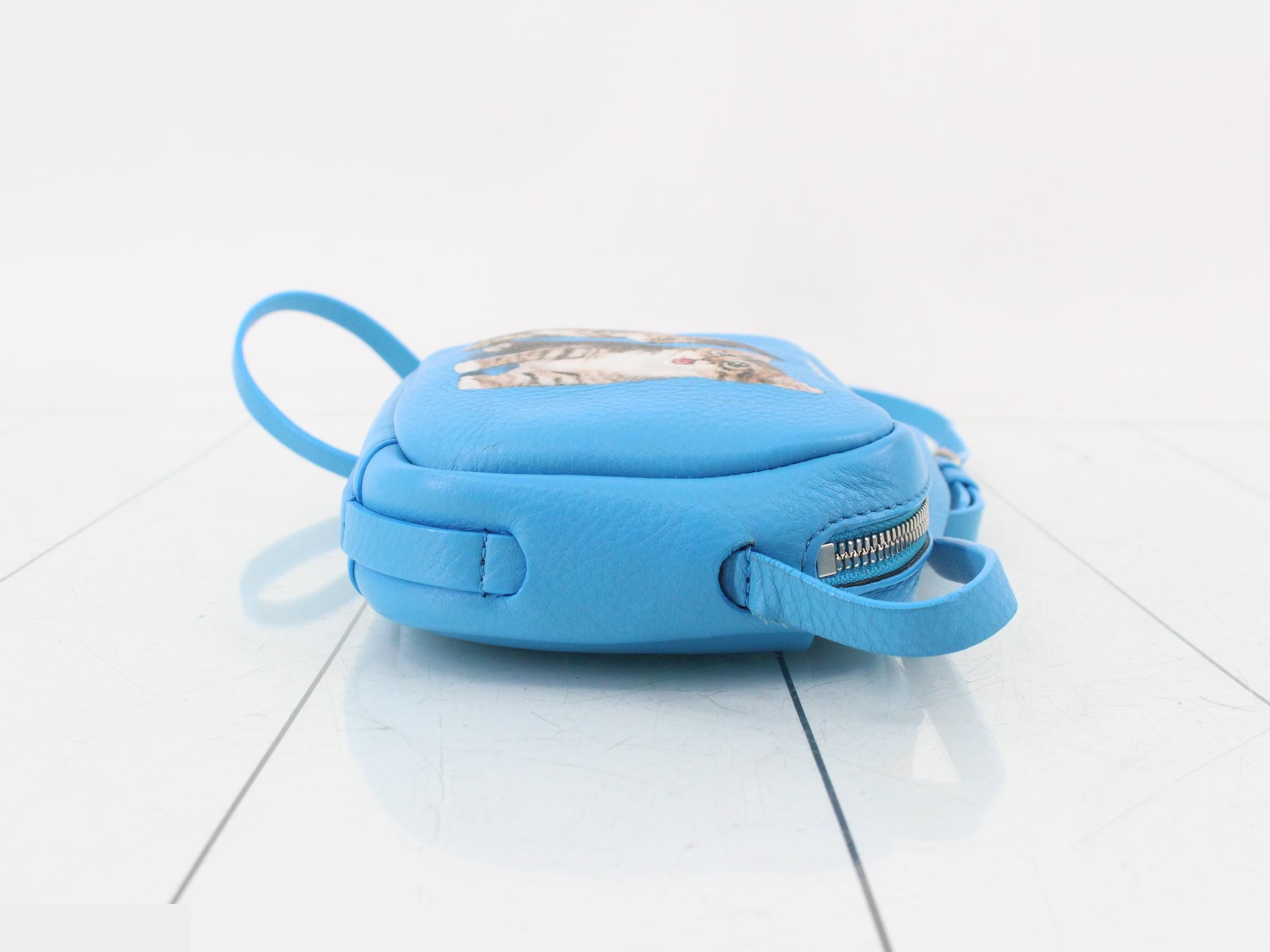 Everyday Camera Bag XS Cat Leather/Light Blue — view 3