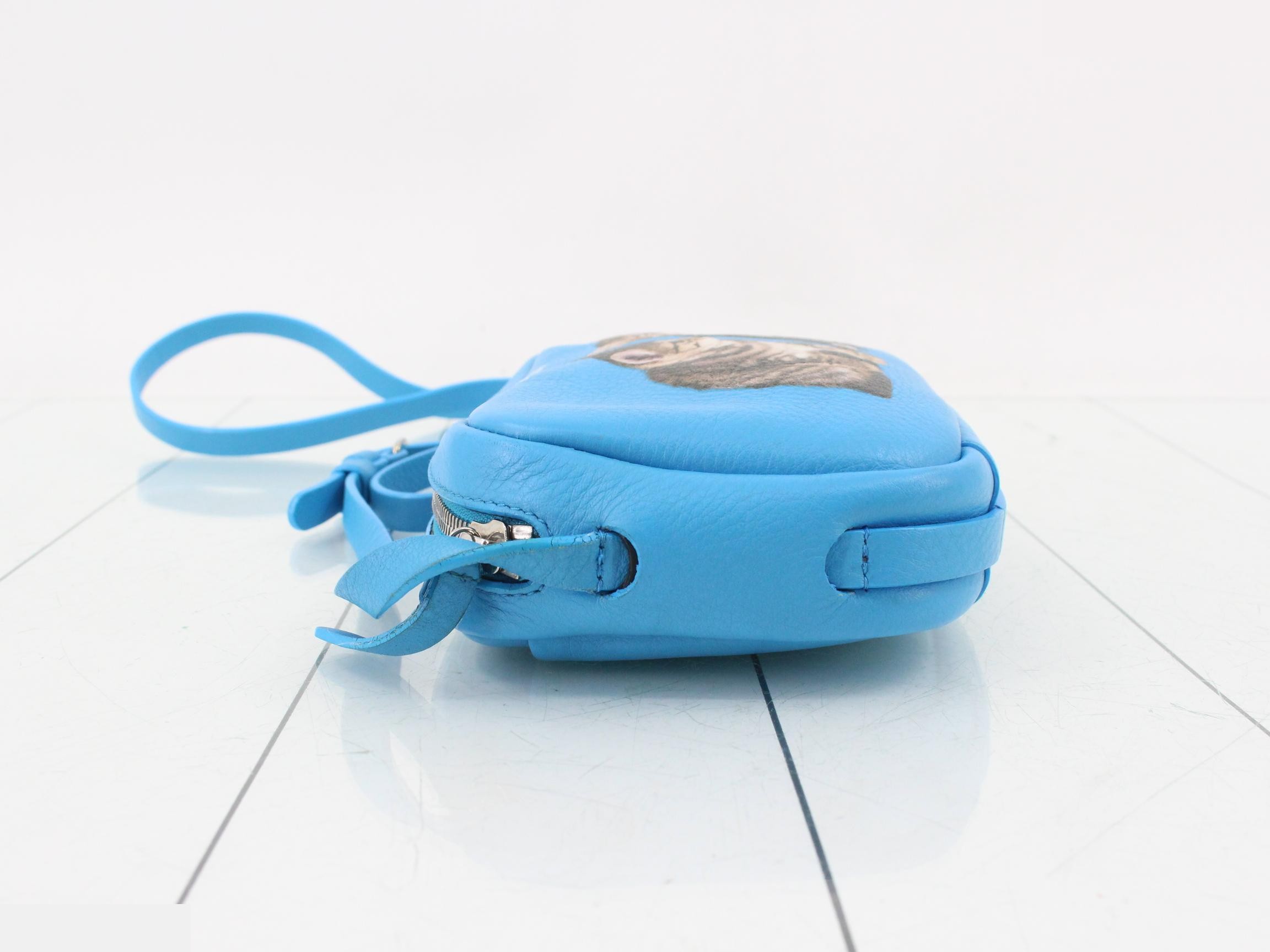 Everyday Camera Bag XS Cat Leather/Light Blue — view 4