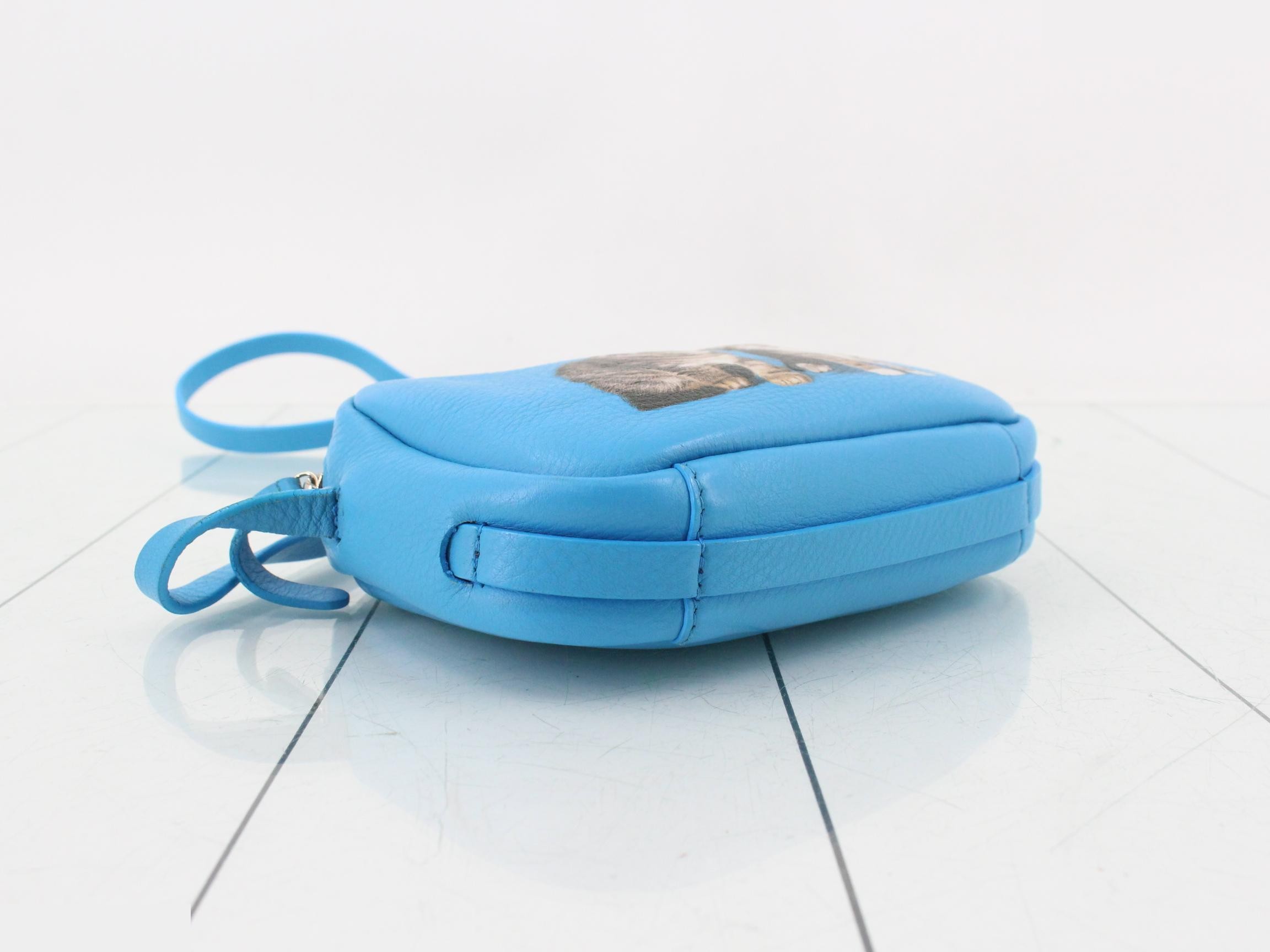 Everyday Camera Bag XS Cat Leather/Light Blue — view 5