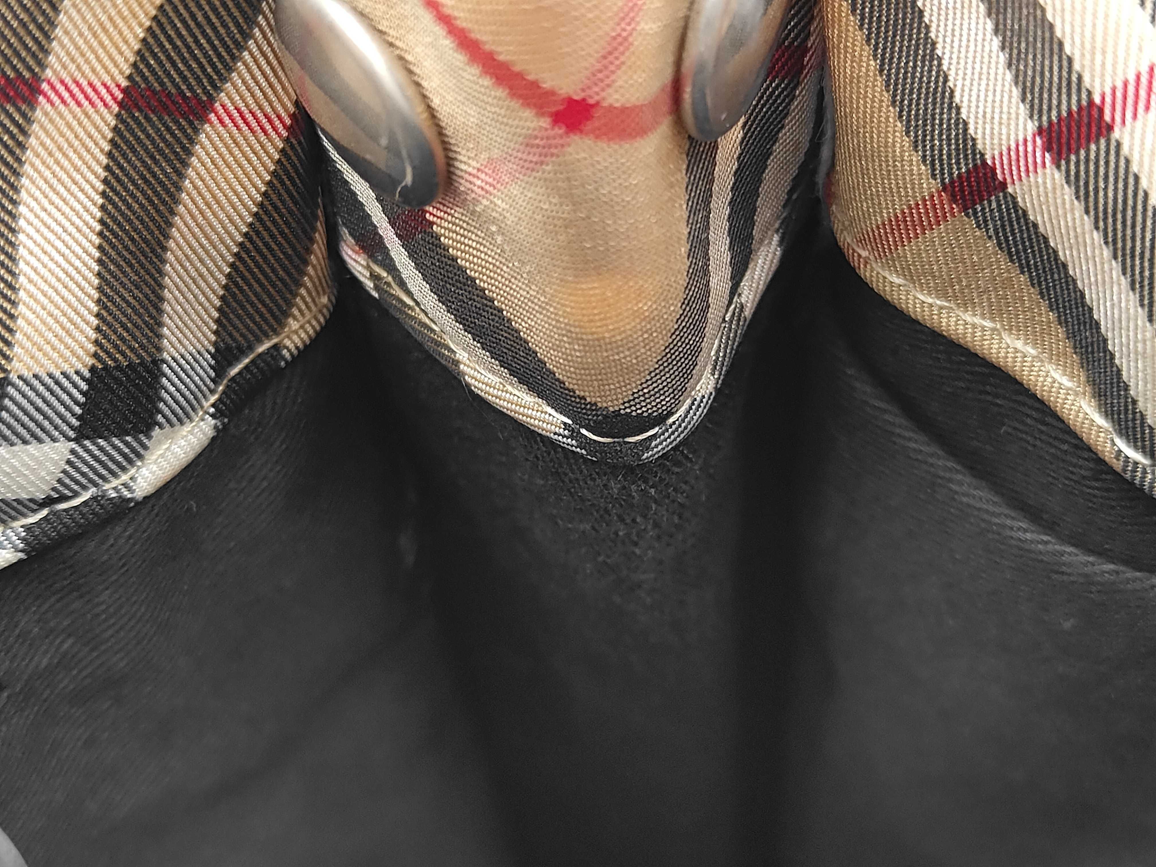 London Blue Label Nova Check Pattern Handbag Tote Bag — view 11