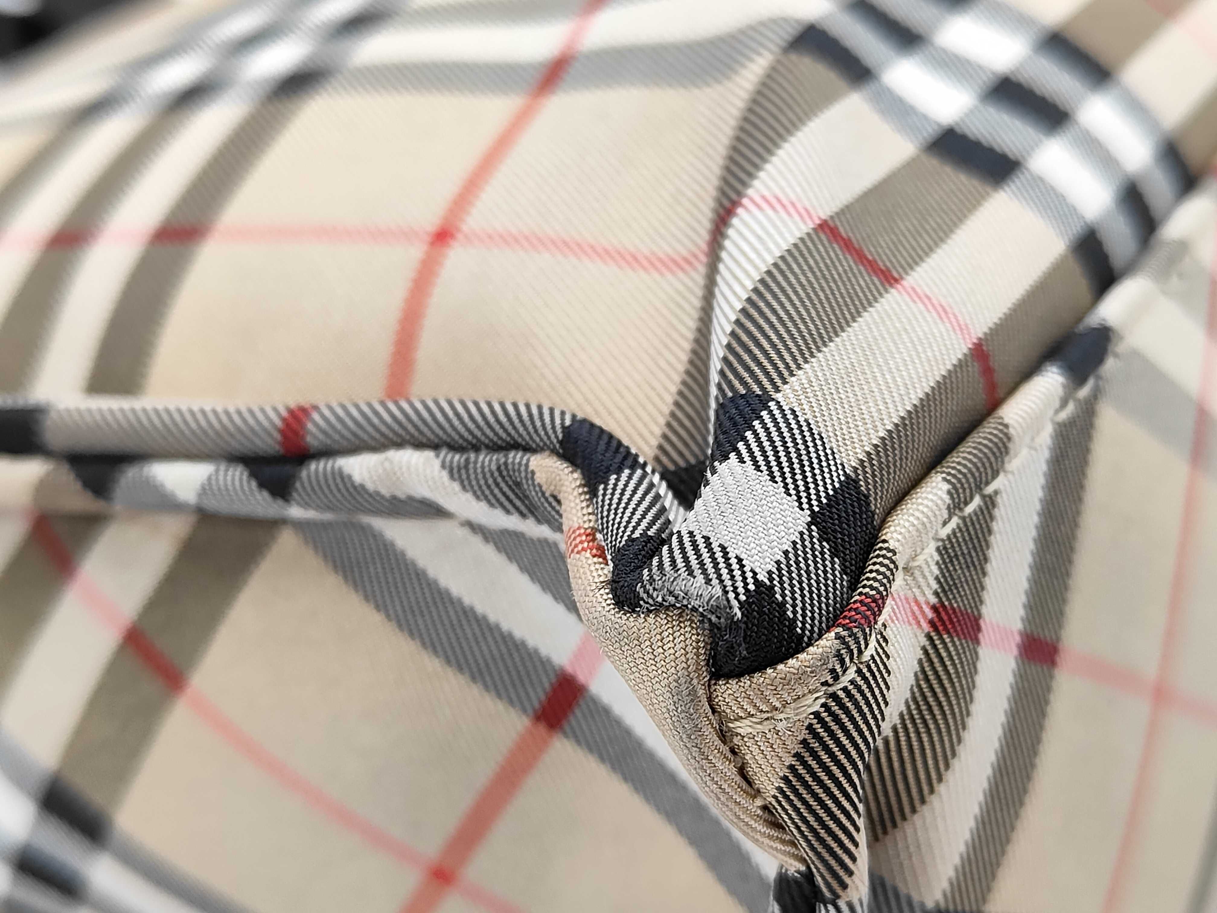 London Blue Label Nova Check Pattern Handbag Tote Bag — view 6