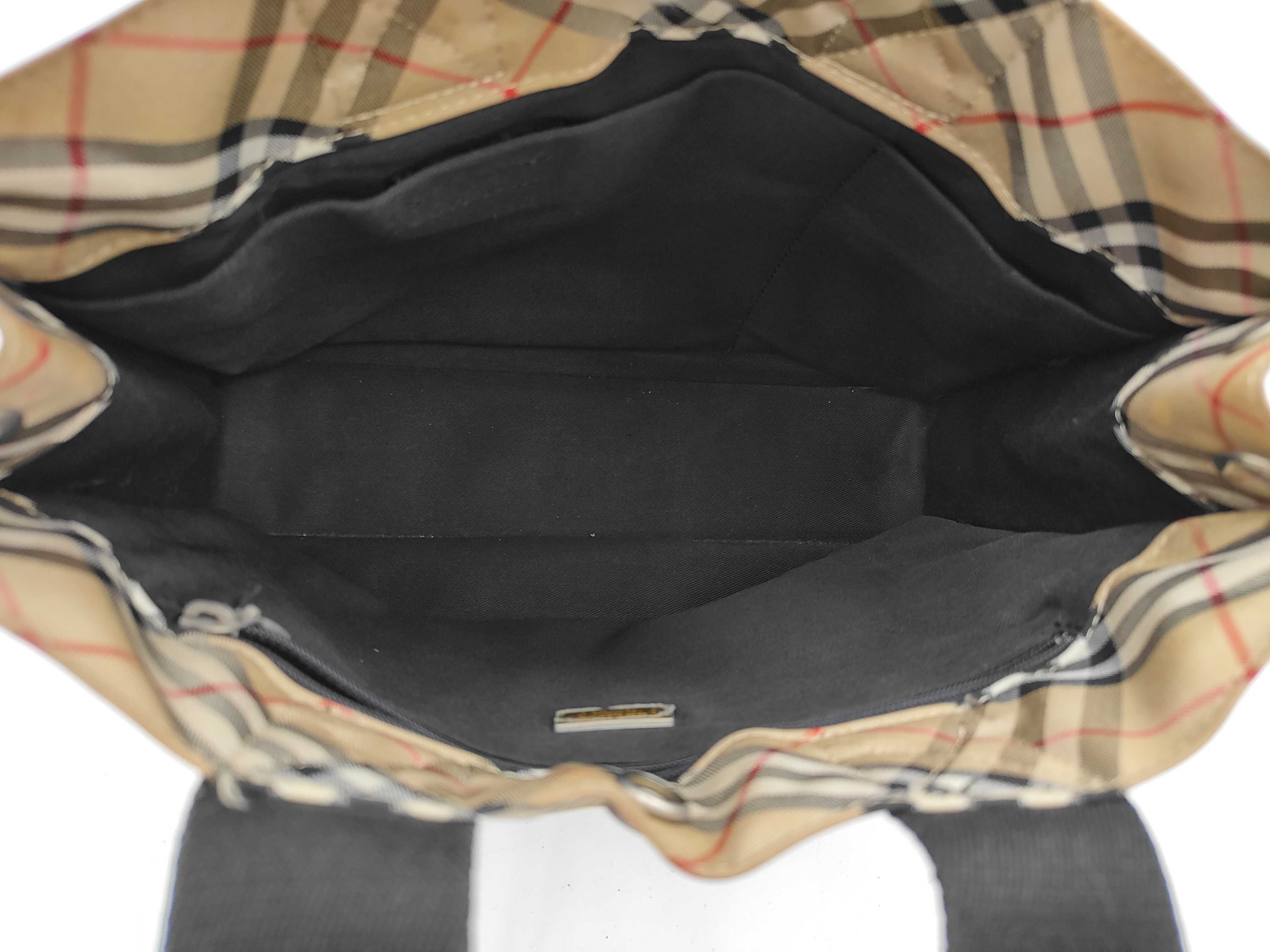 London Blue Label Nova Check Pattern Handbag Tote Bag — view 8