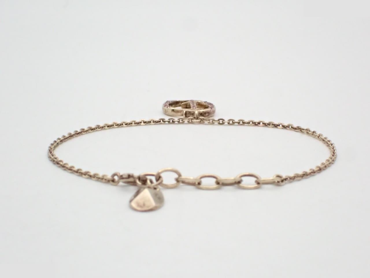 CD pink stone bracelet arm circumference approx. 18.5cm — view 2