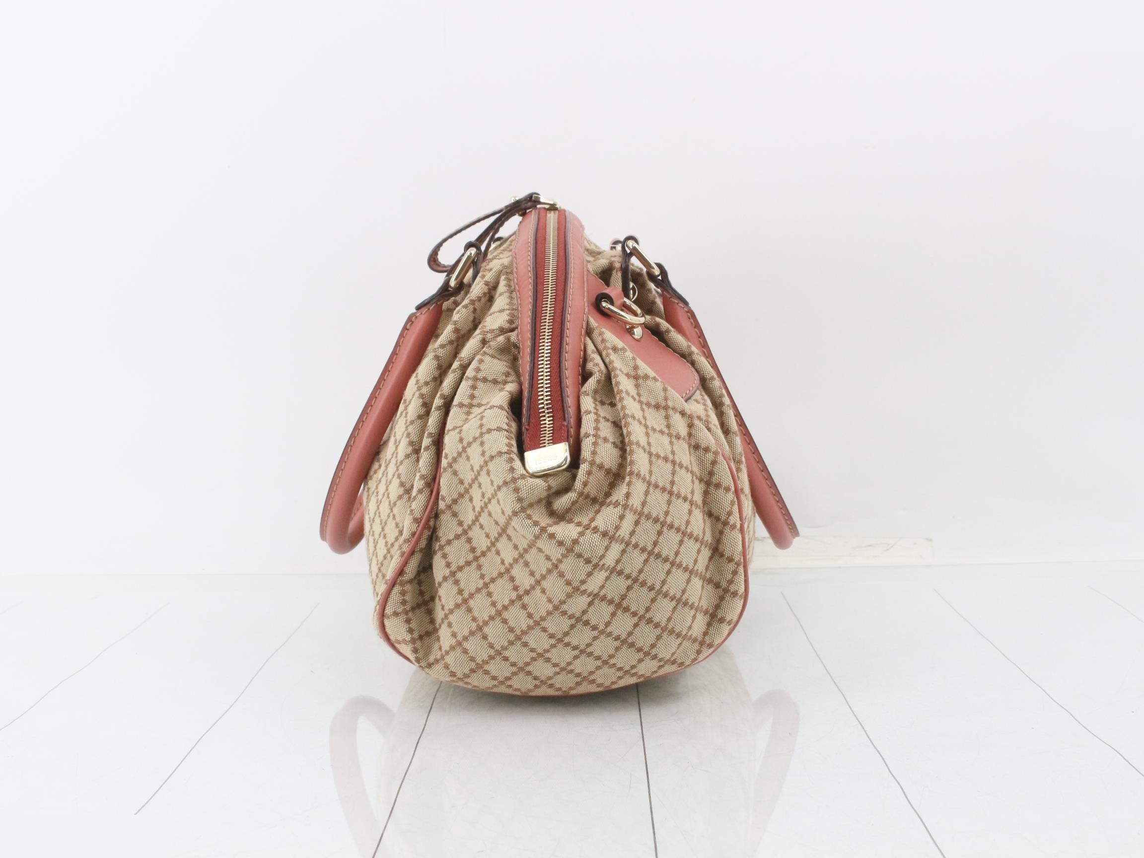 Diamante 2WAY Shoulder Beige/Pink 223974 525 — view 3