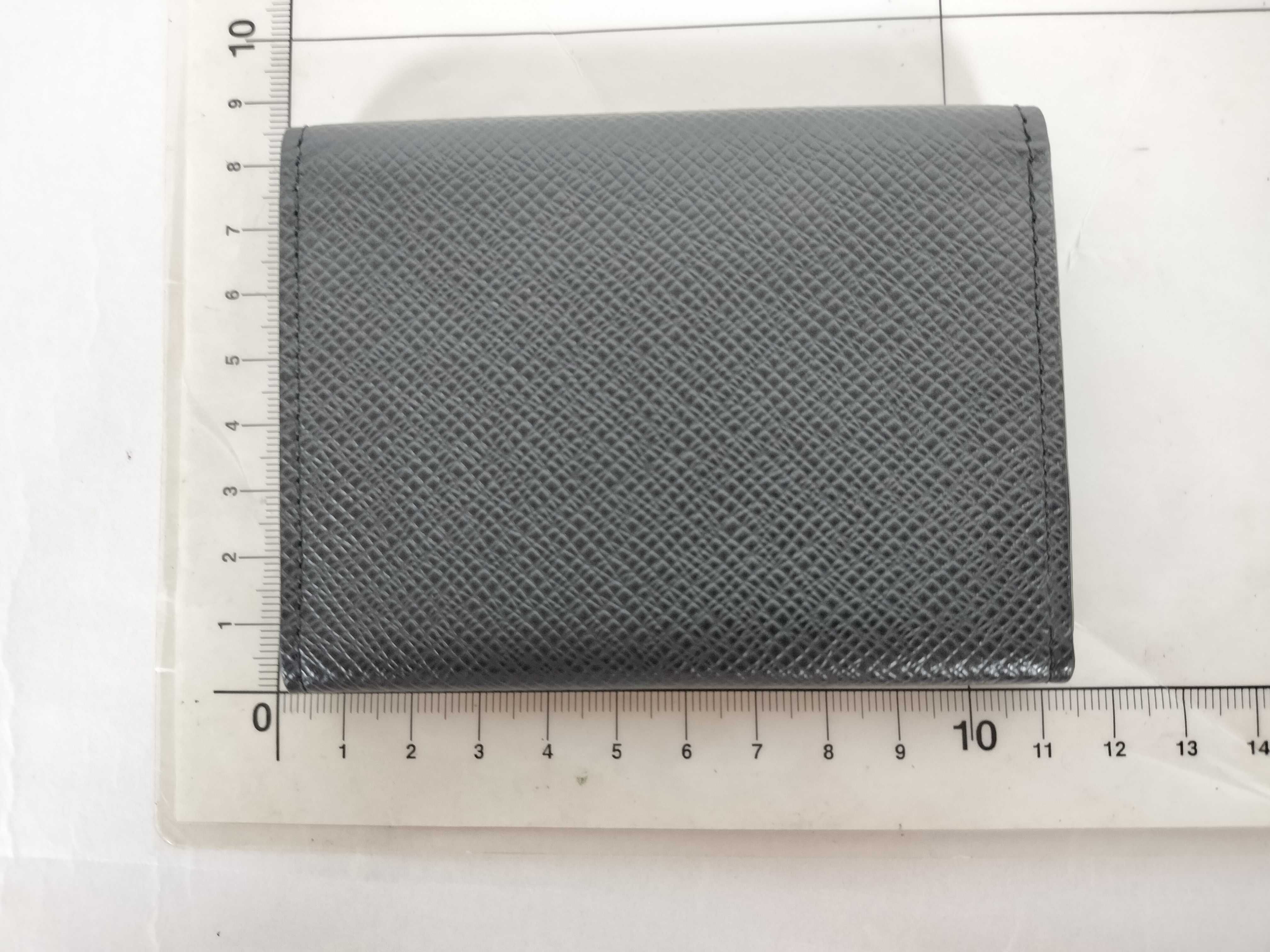 Taiga Louis Vuitton Taiga Envelope Card Case Business Card Holder Card Case — view 2