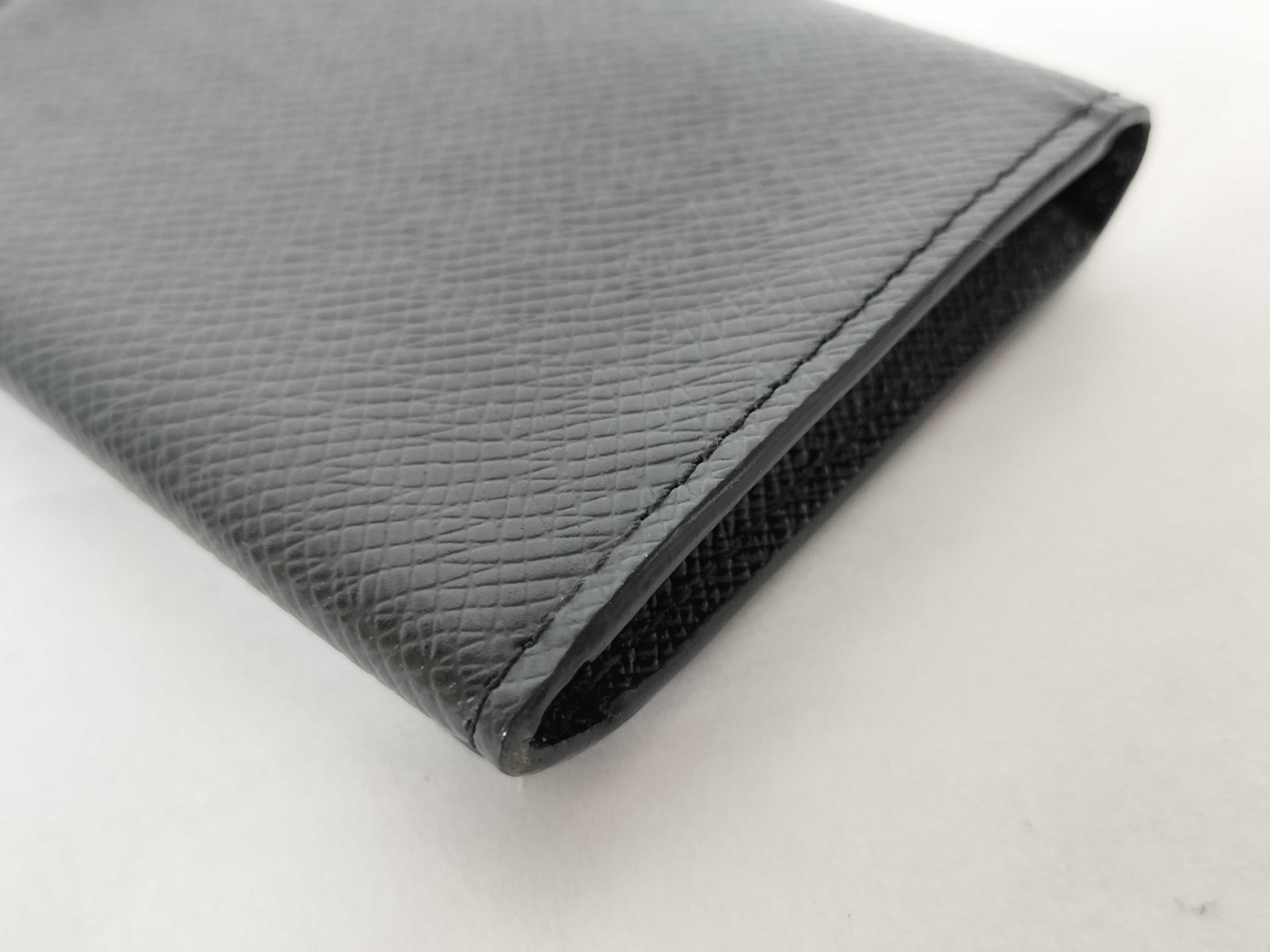 Taiga Louis Vuitton Taiga Envelope Card Case Business Card Holder Card Case — view 3