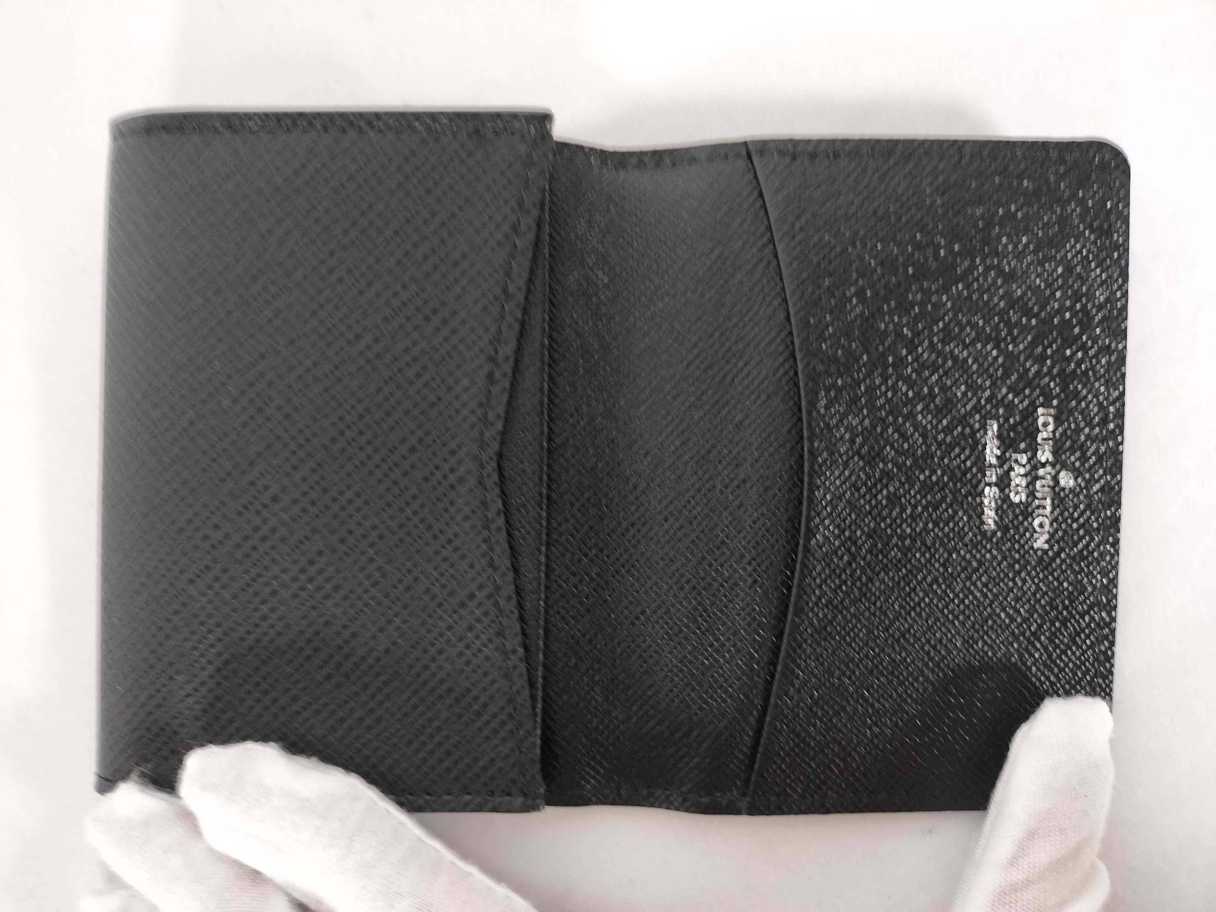 Taiga Louis Vuitton Taiga Envelope Card Case Business Card Holder Card Case — view 6