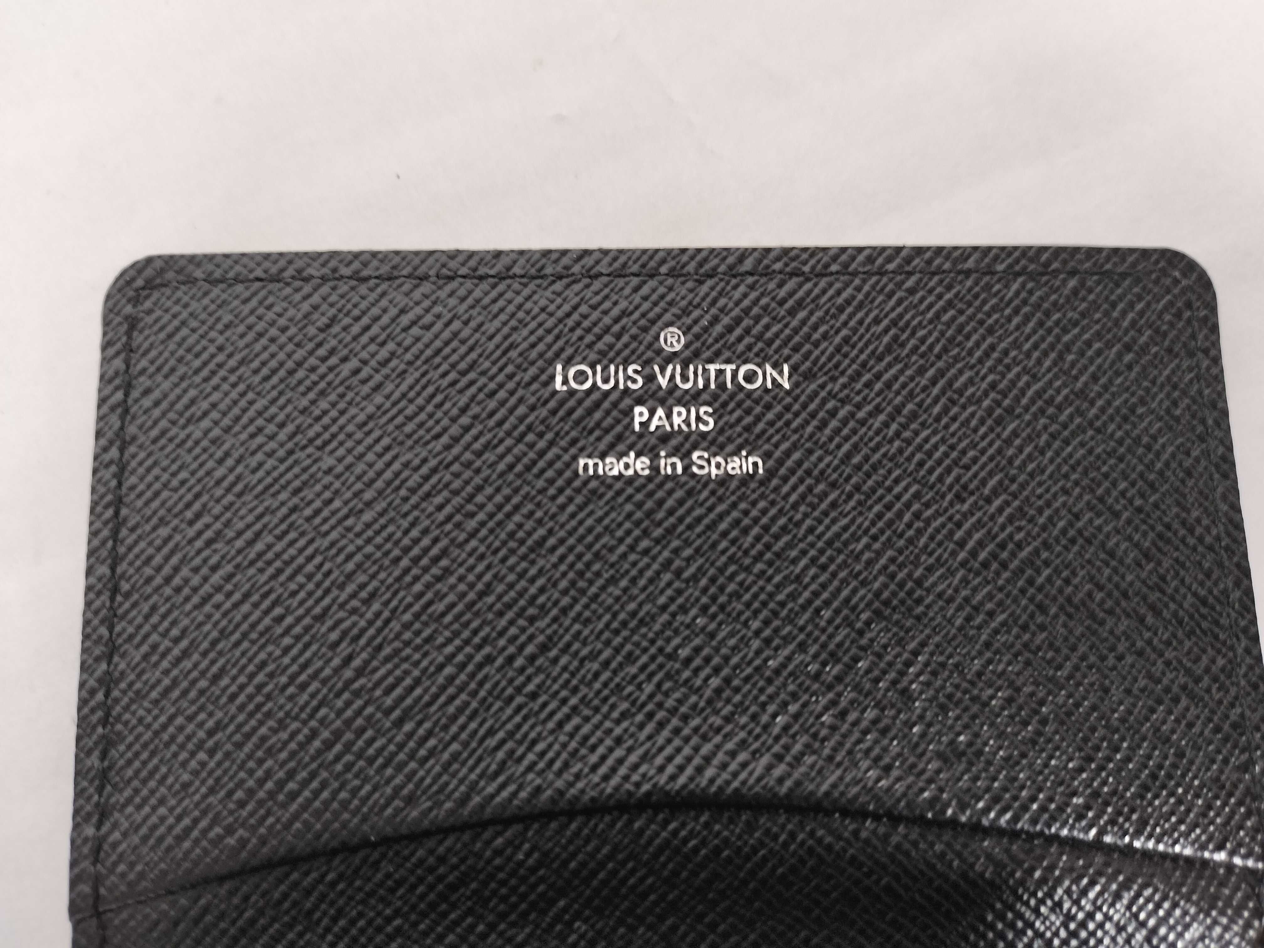 Taiga Louis Vuitton Taiga Envelope Card Case Business Card Holder Card Case — view 7