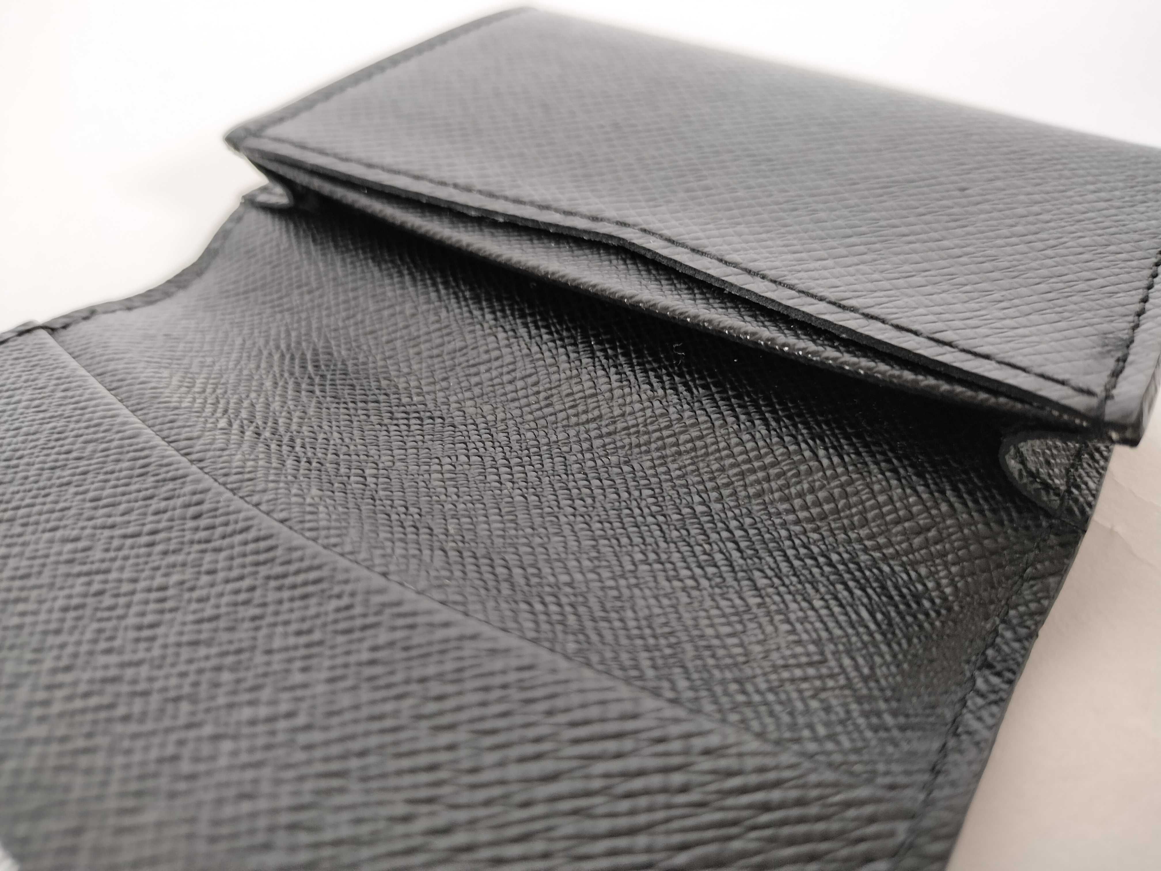 Taiga Louis Vuitton Taiga Envelope Card Case Business Card Holder Card Case — view 8