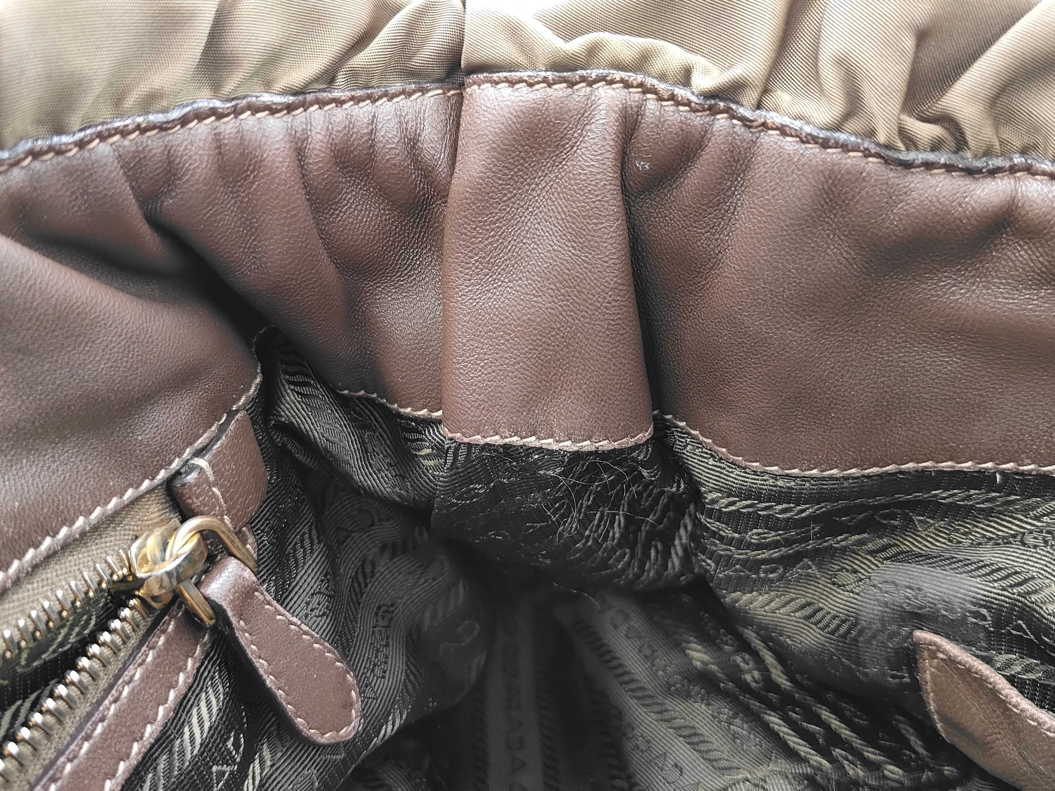 Nylon Bag Brown Handbag — view 11