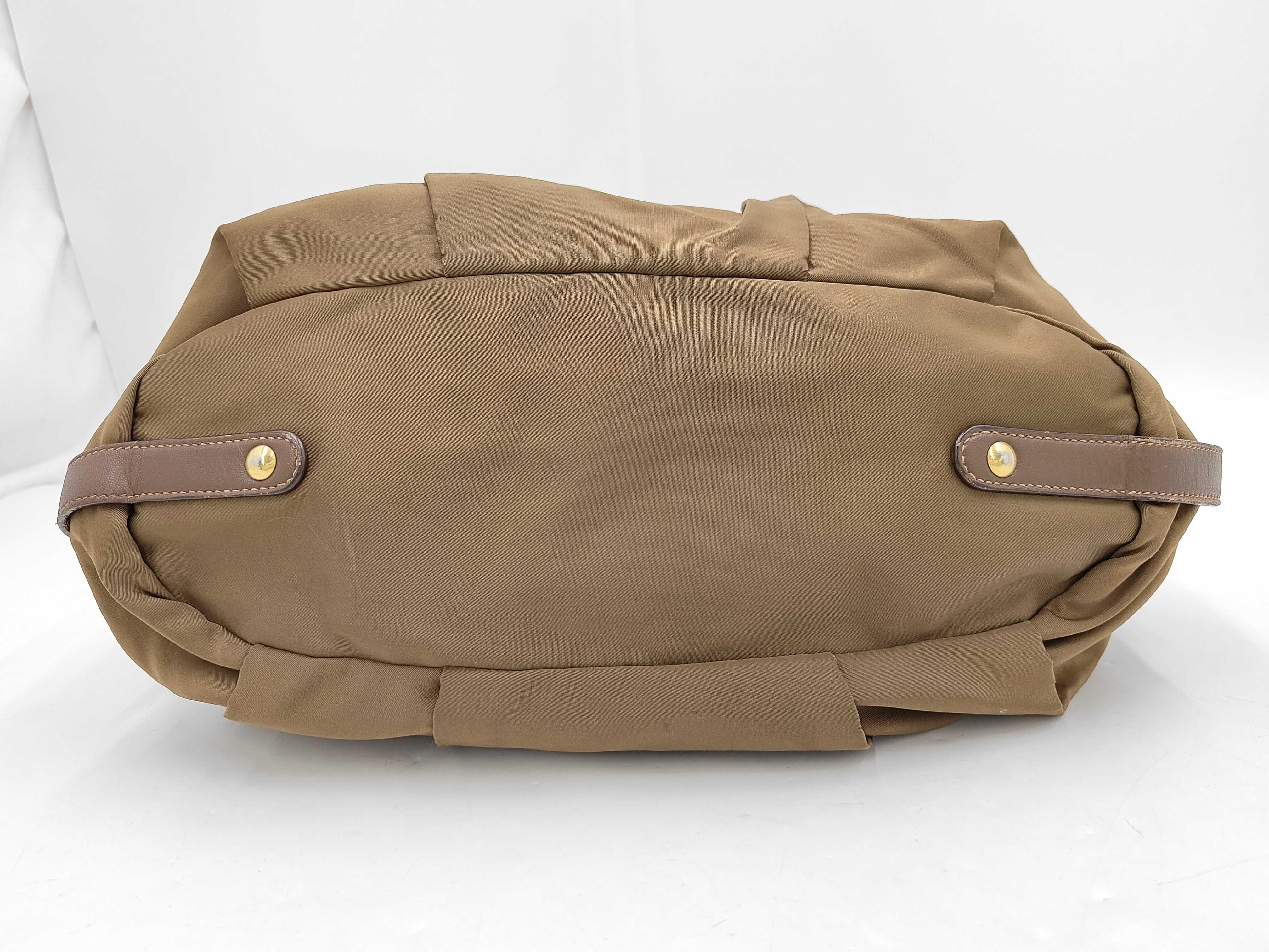 Nylon Bag Brown Handbag — view 7
