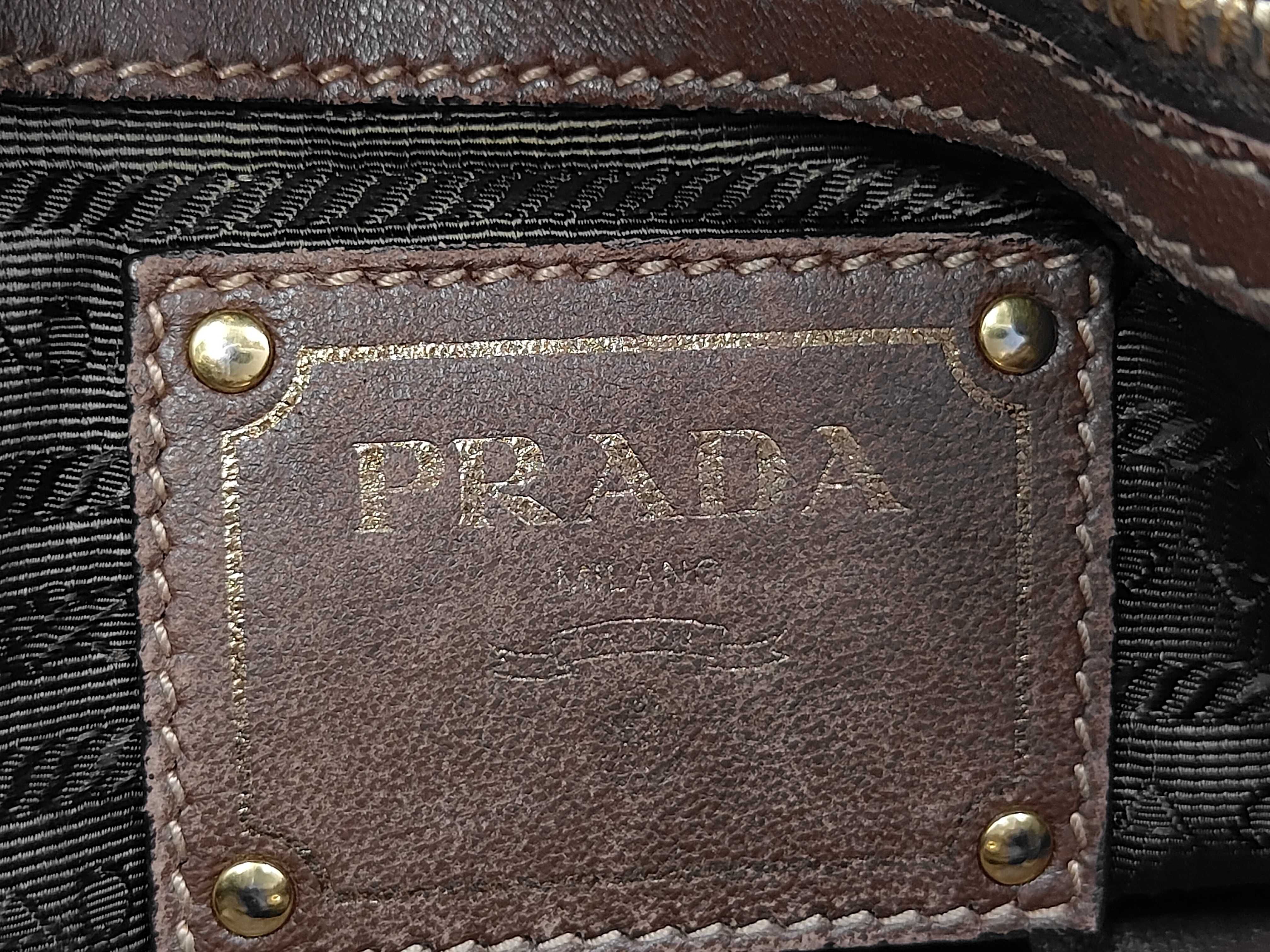 Nylon Bag Brown Handbag — view 10