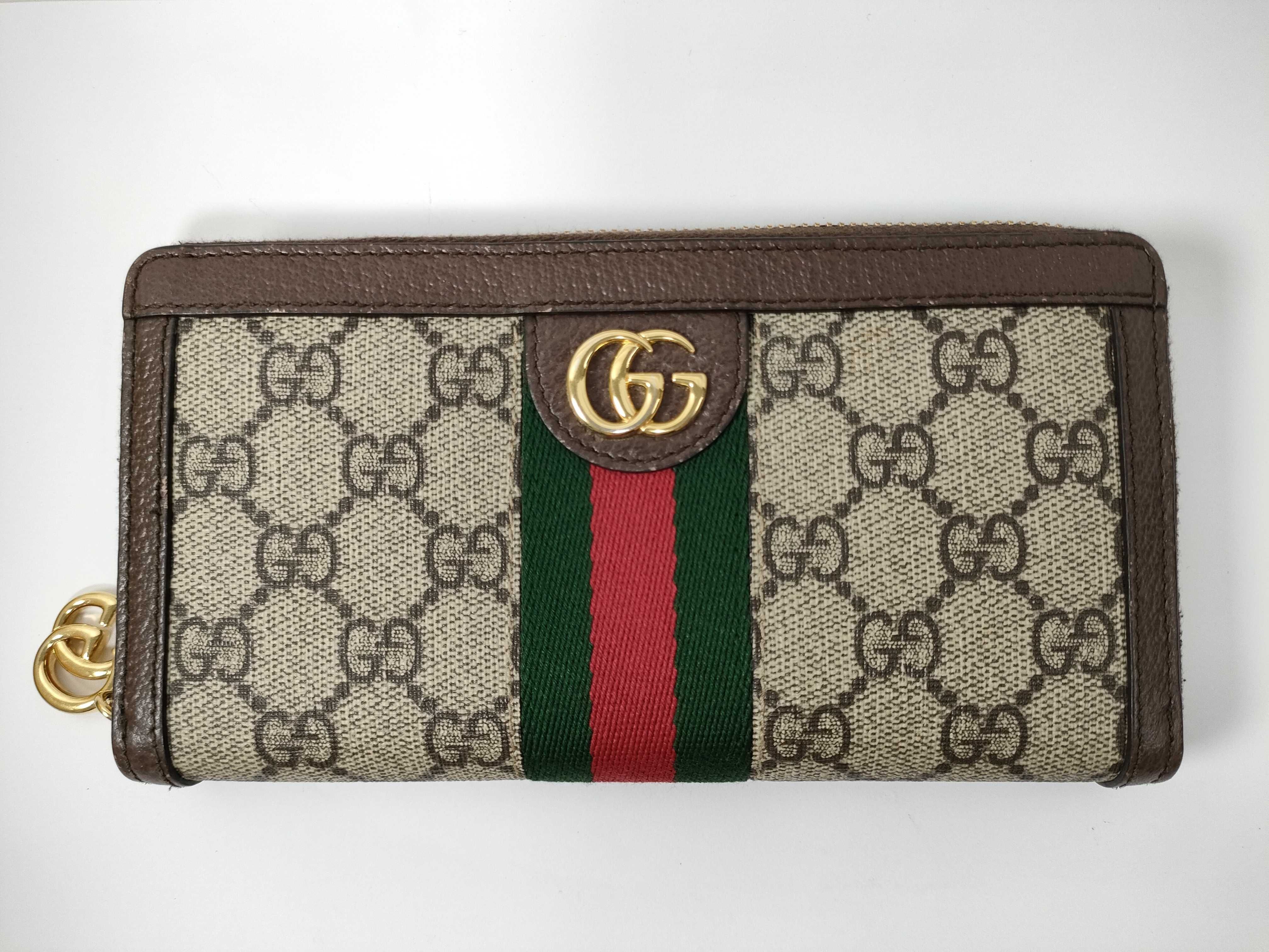 GG Supreme Ophidia Long Wallet 523154