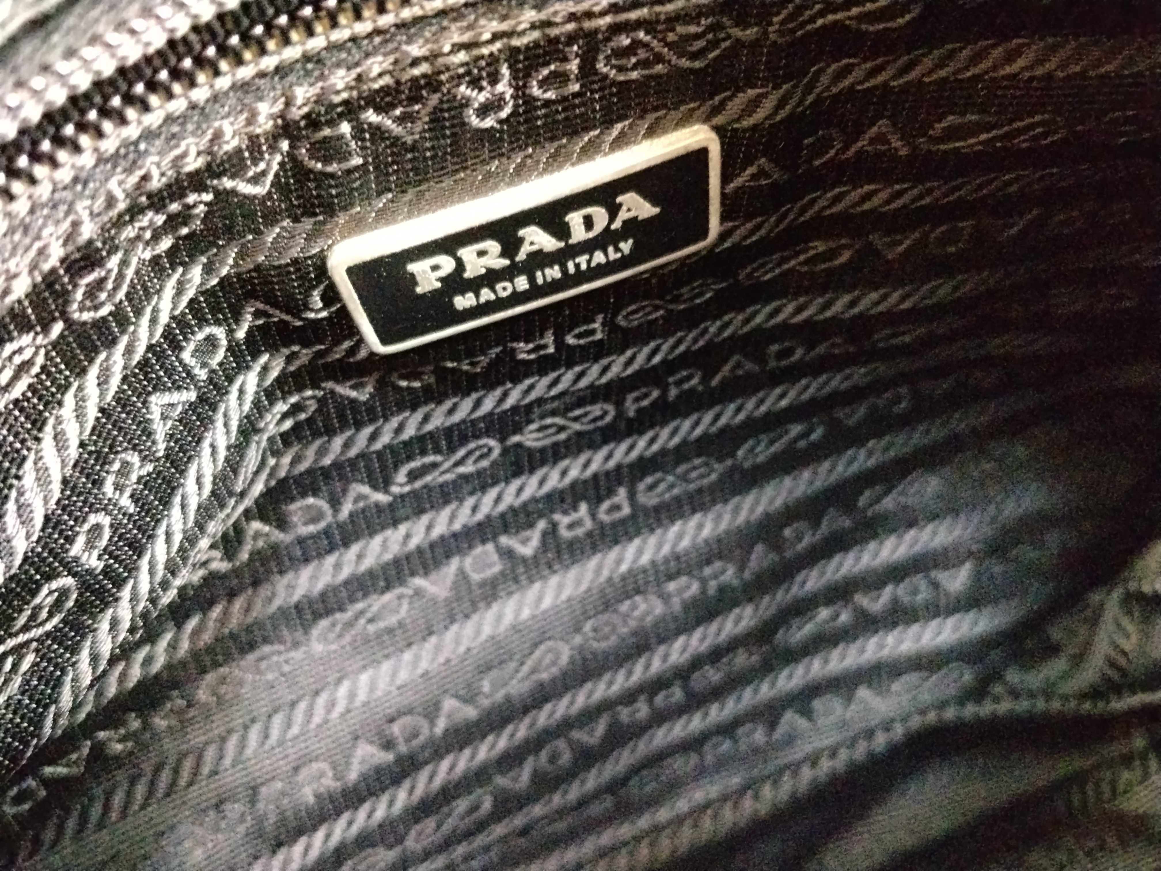 Nylon Shoulder Bag, Black Nylon Shoulder Bag — view 13