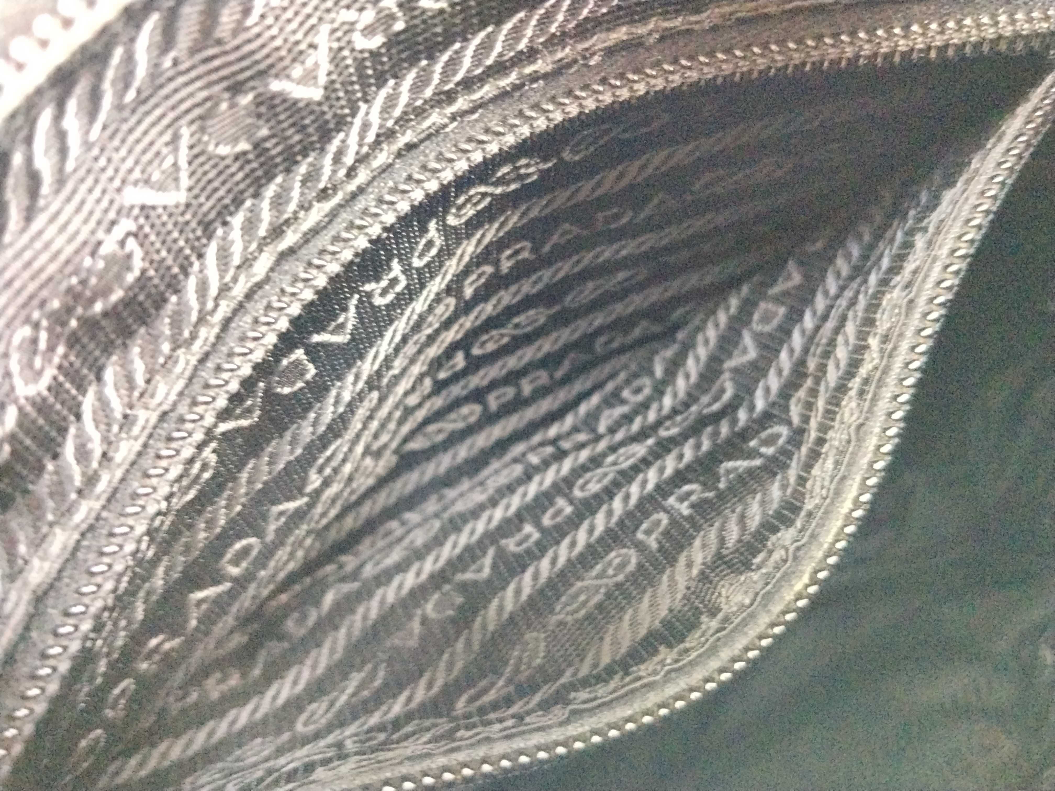 Nylon Shoulder Bag, Black Nylon Shoulder Bag — view 14
