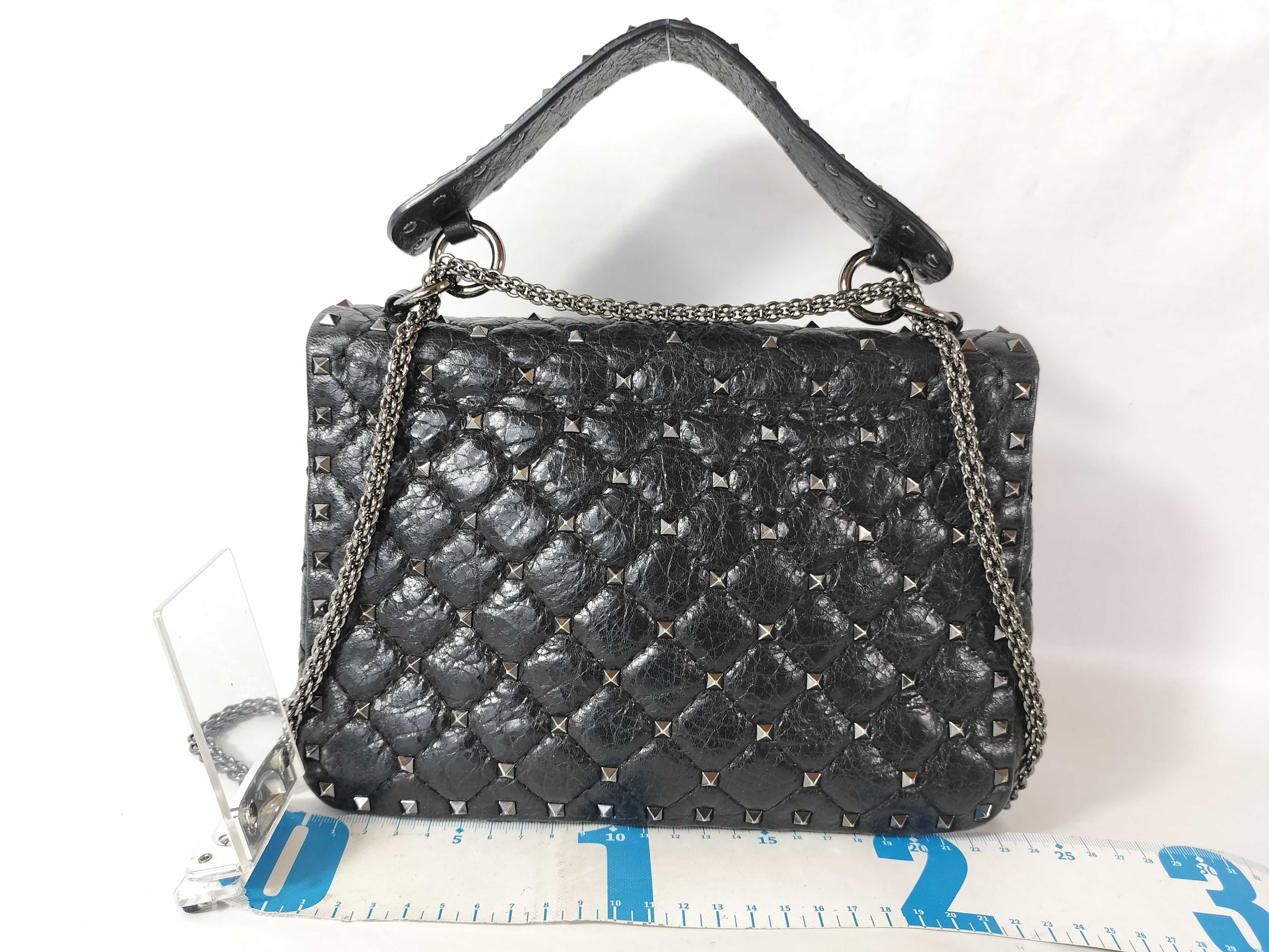 BAG LEATHER 2WAY CHAIN ​​SHOULDER ROCKSTUDS Shoulder Bag — view 2