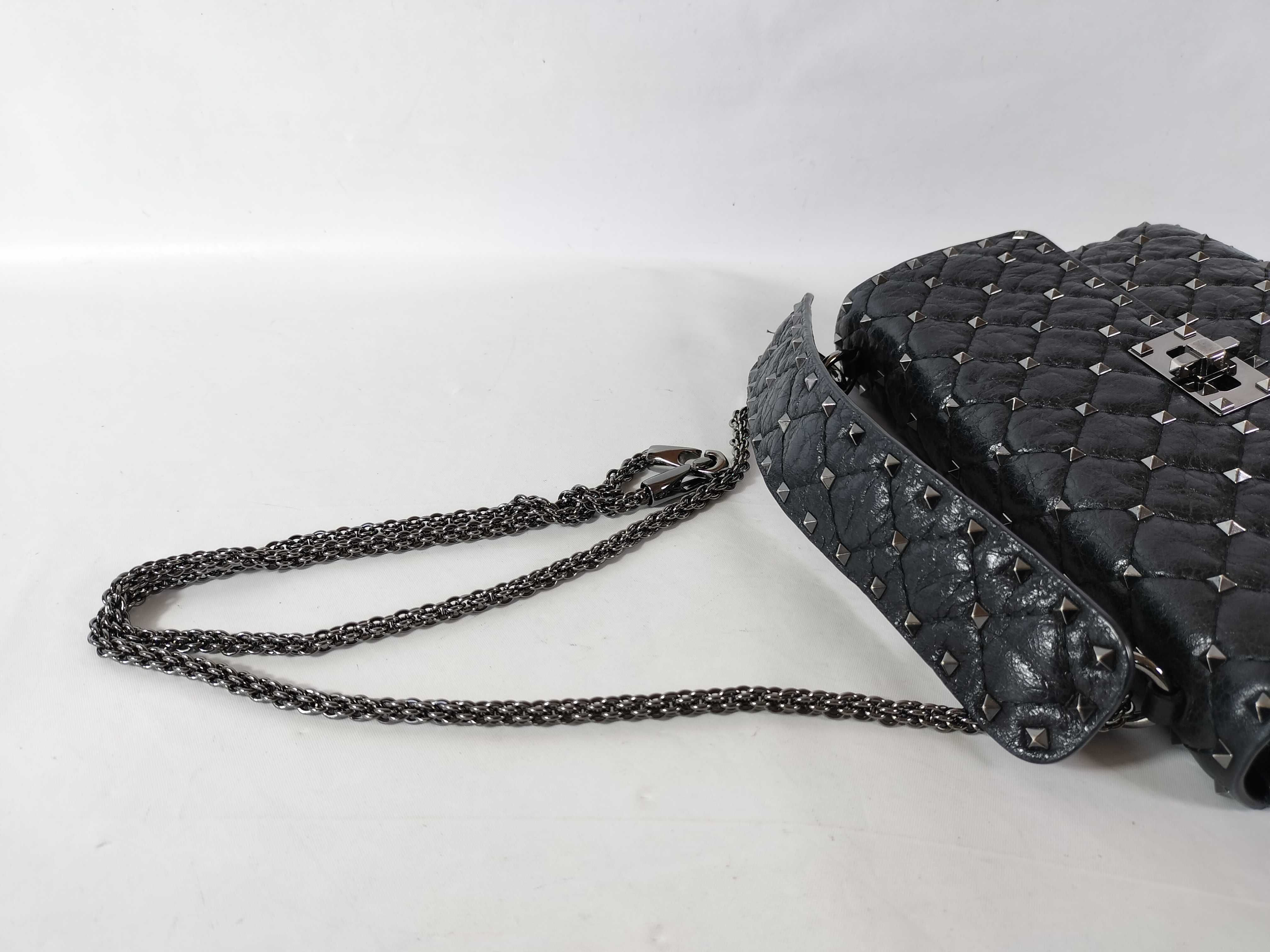 BAG LEATHER 2WAY CHAIN ​​SHOULDER ROCKSTUDS Shoulder Bag — view 3