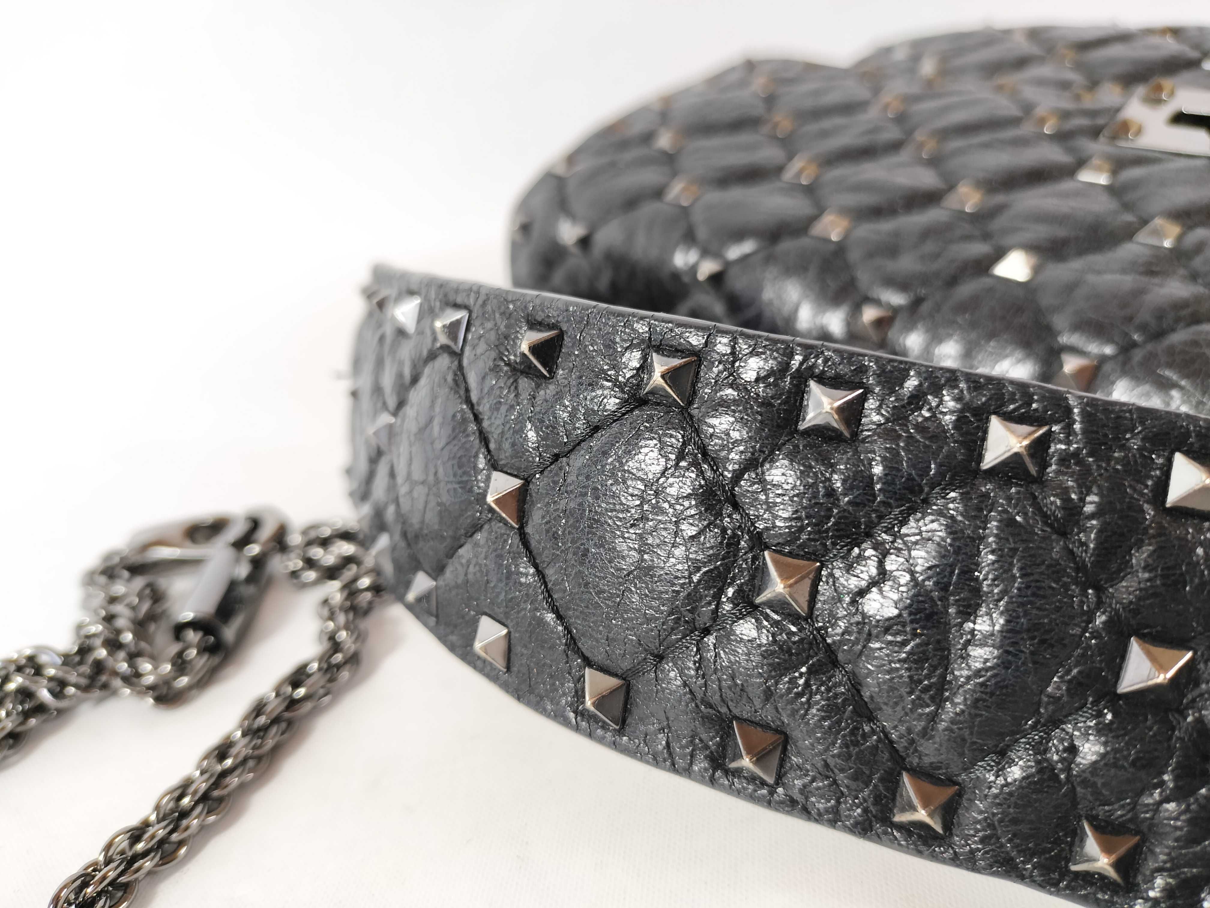BAG LEATHER 2WAY CHAIN ​​SHOULDER ROCKSTUDS Shoulder Bag — view 5