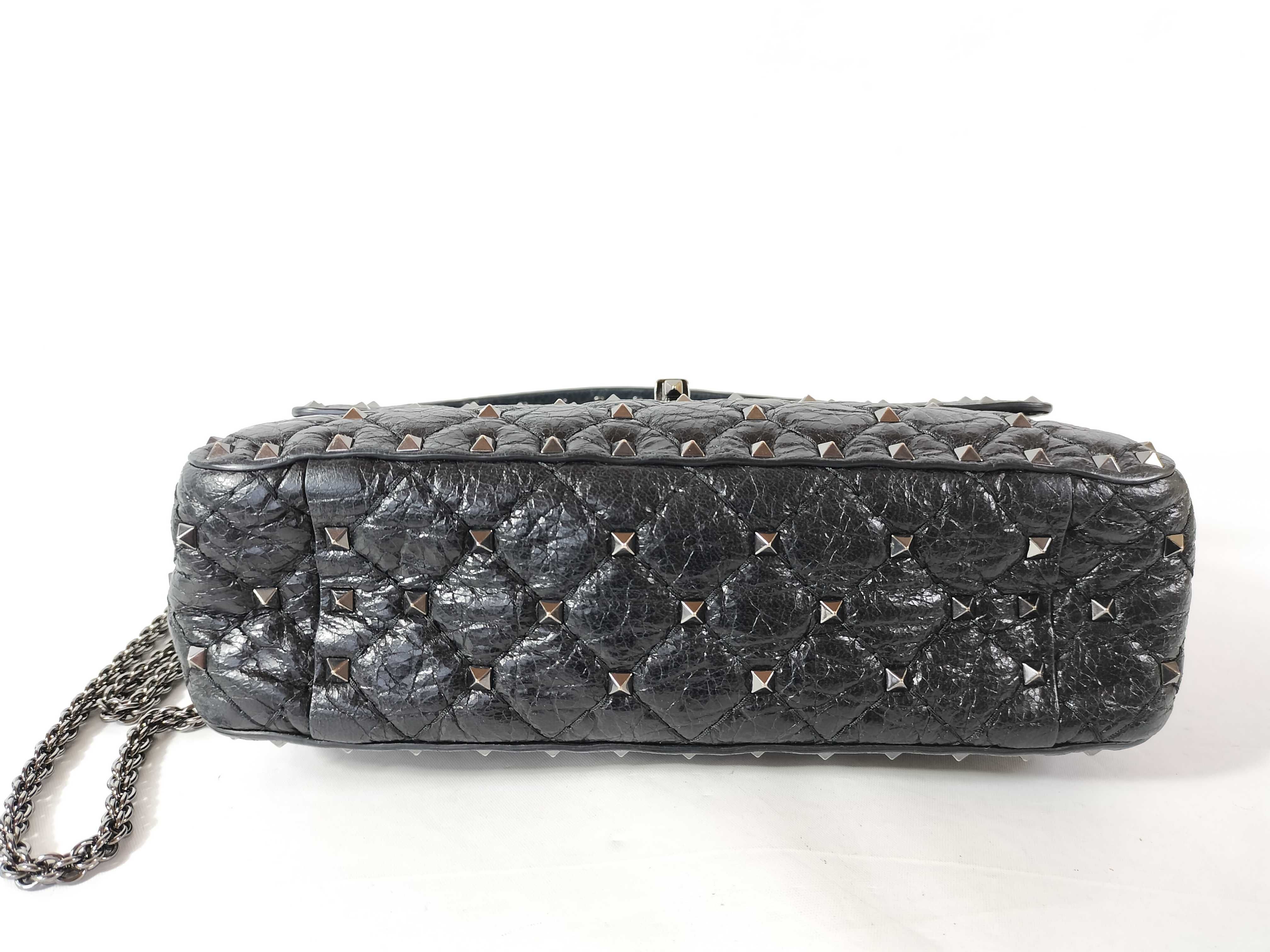 BAG LEATHER 2WAY CHAIN ​​SHOULDER ROCKSTUDS Shoulder Bag — view 7