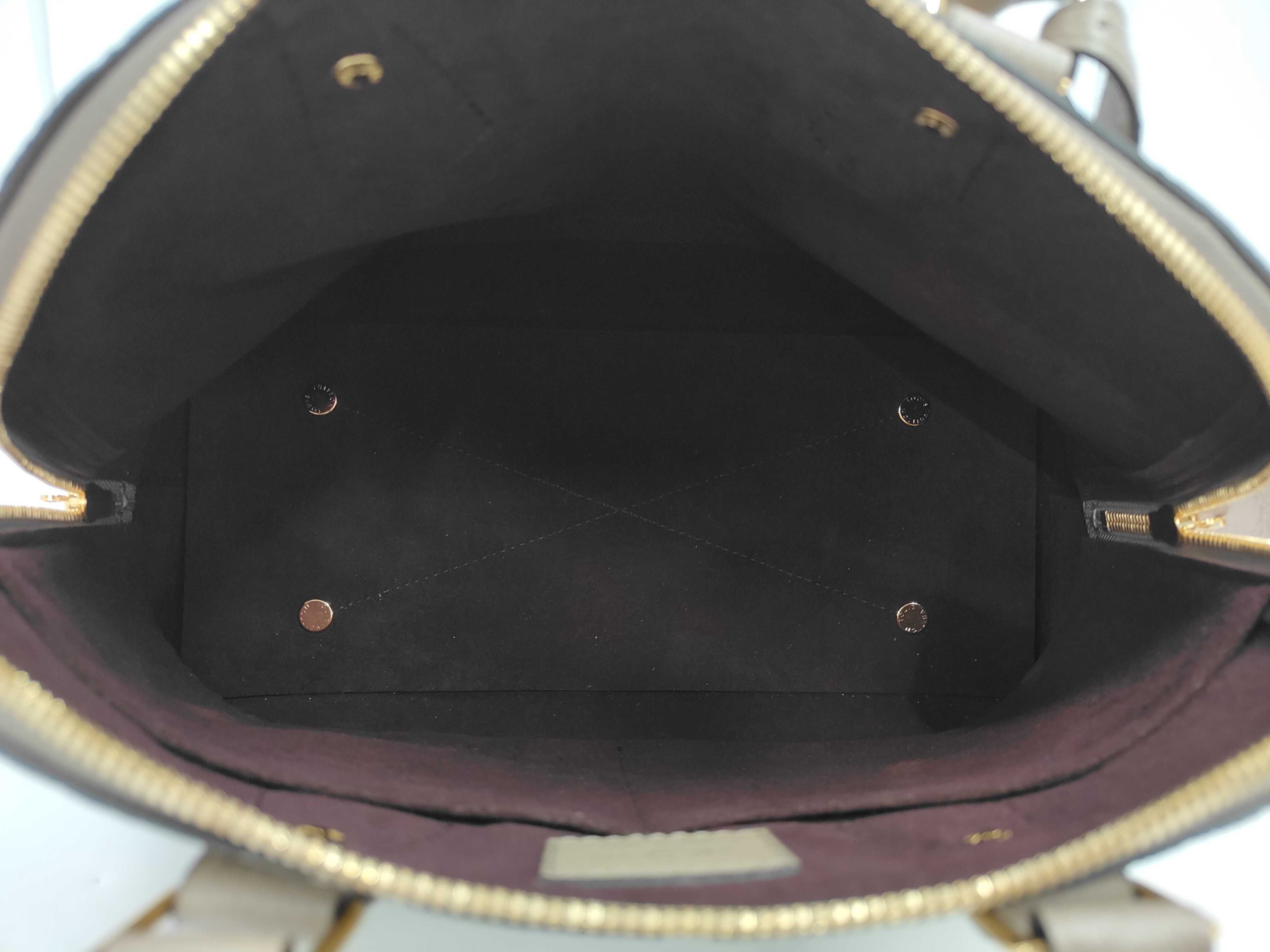 Monogram Empreinte Alma PM Cream Handbag — view 8