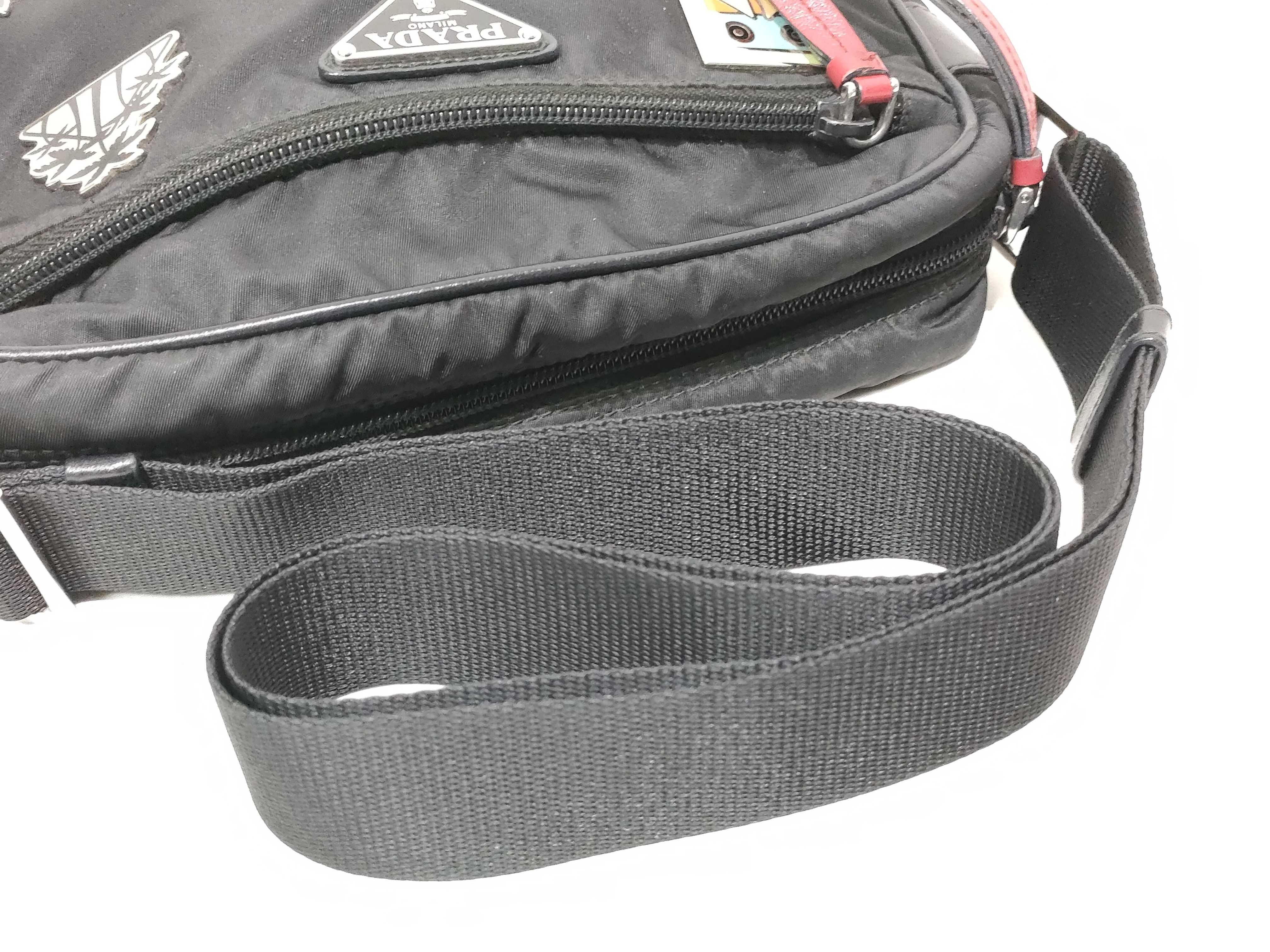 Nylon Prada Current Shoulder Bag Metal Applique Camera Bag Shoulder Bag — view 3