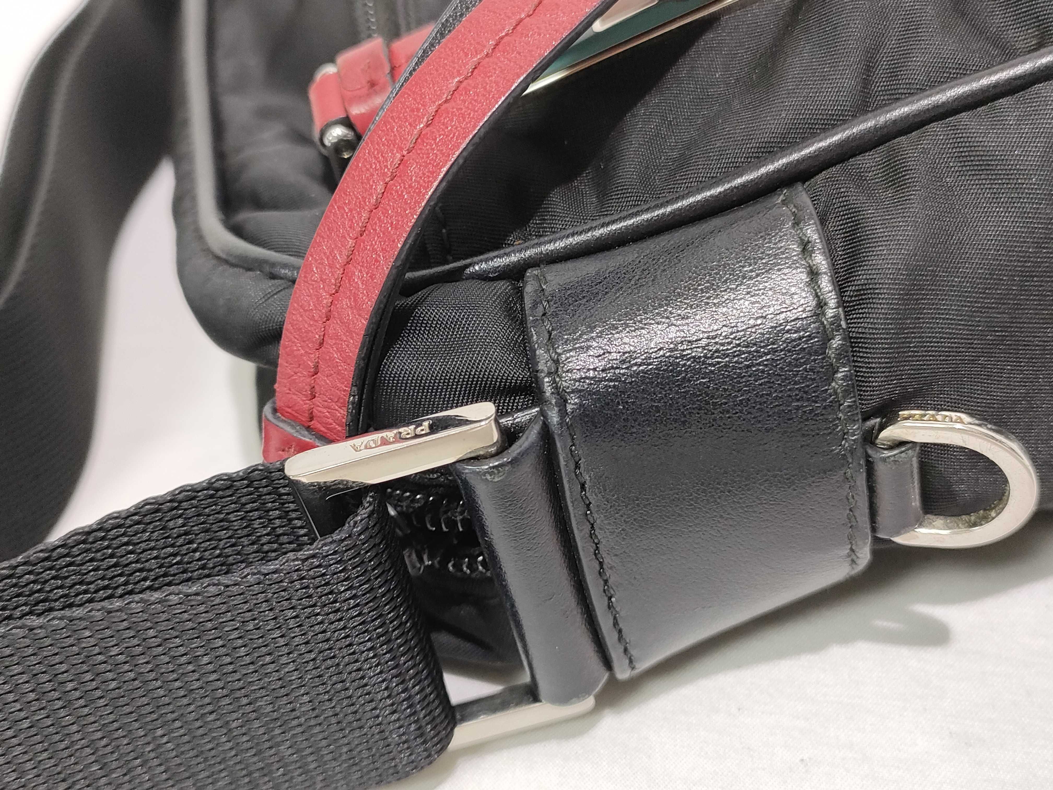 Nylon Prada Current Shoulder Bag Metal Applique Camera Bag Shoulder Bag — view 5