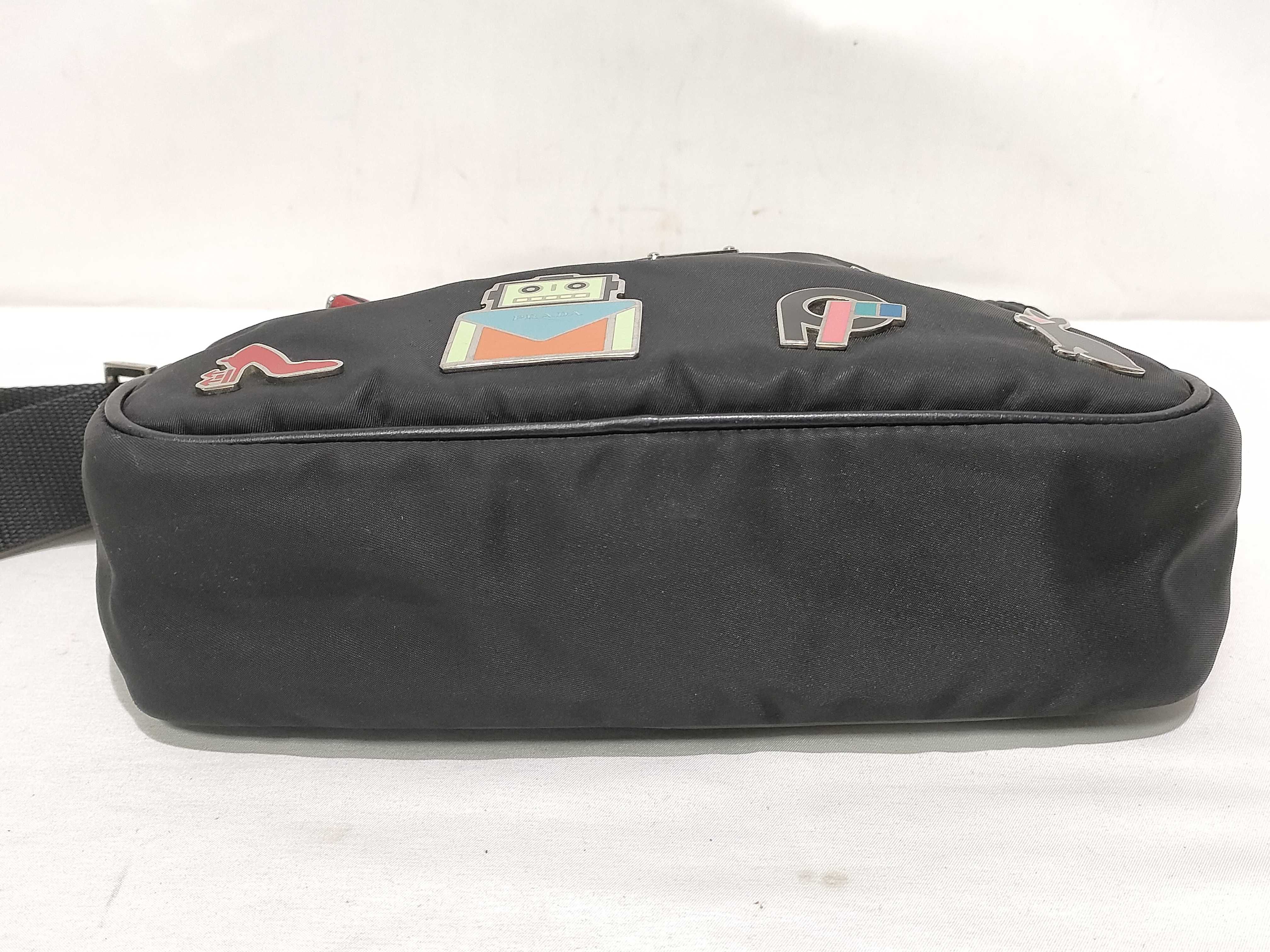 Nylon Prada Current Shoulder Bag Metal Applique Camera Bag Shoulder Bag — view 7