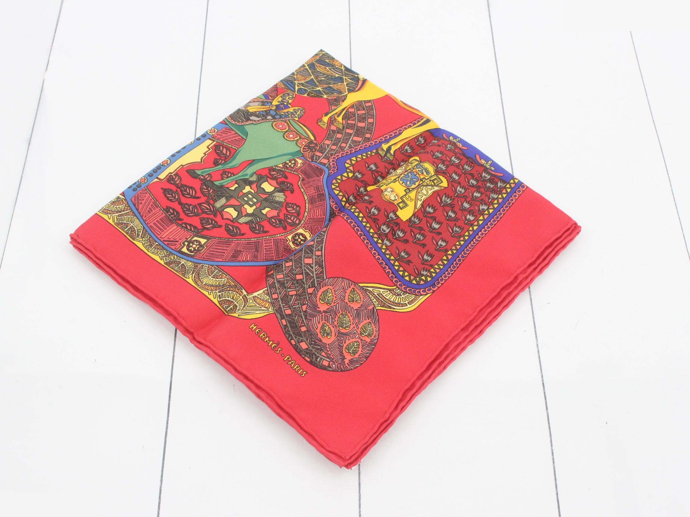Carre Scarf, Multicolor