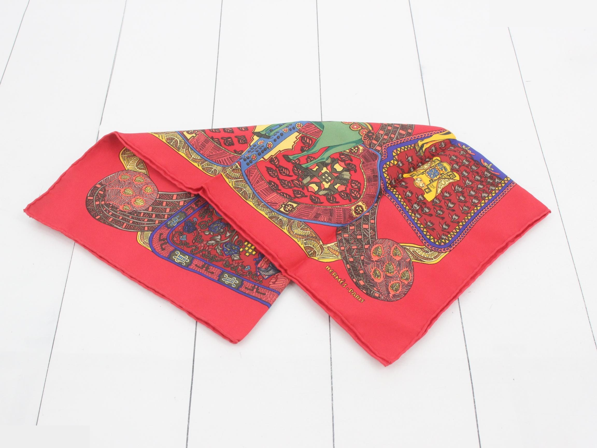 Carre Scarf, Multicolor — view 2