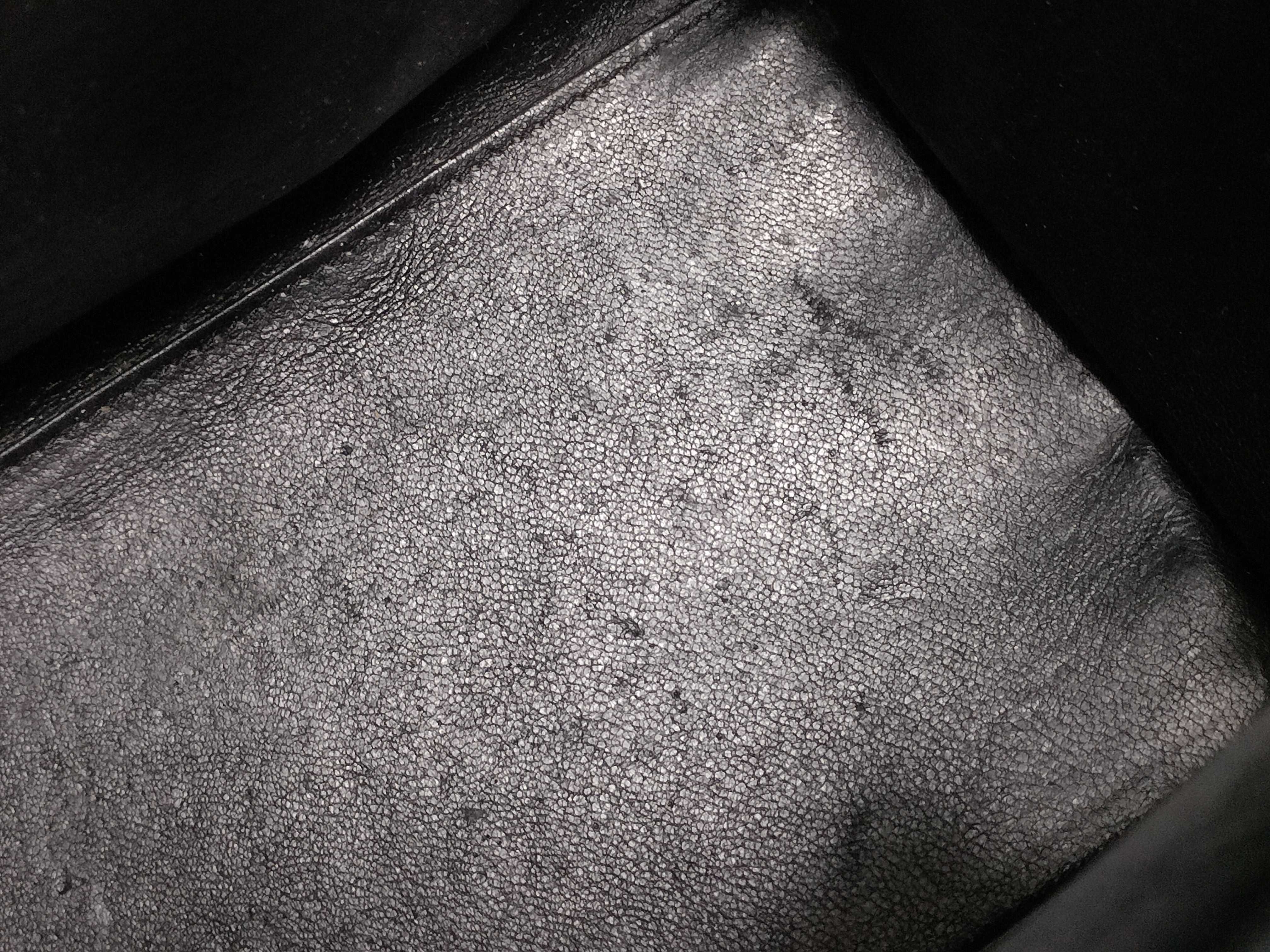FR- Luggage Micro Shopper Leather Handbag Black — view 13